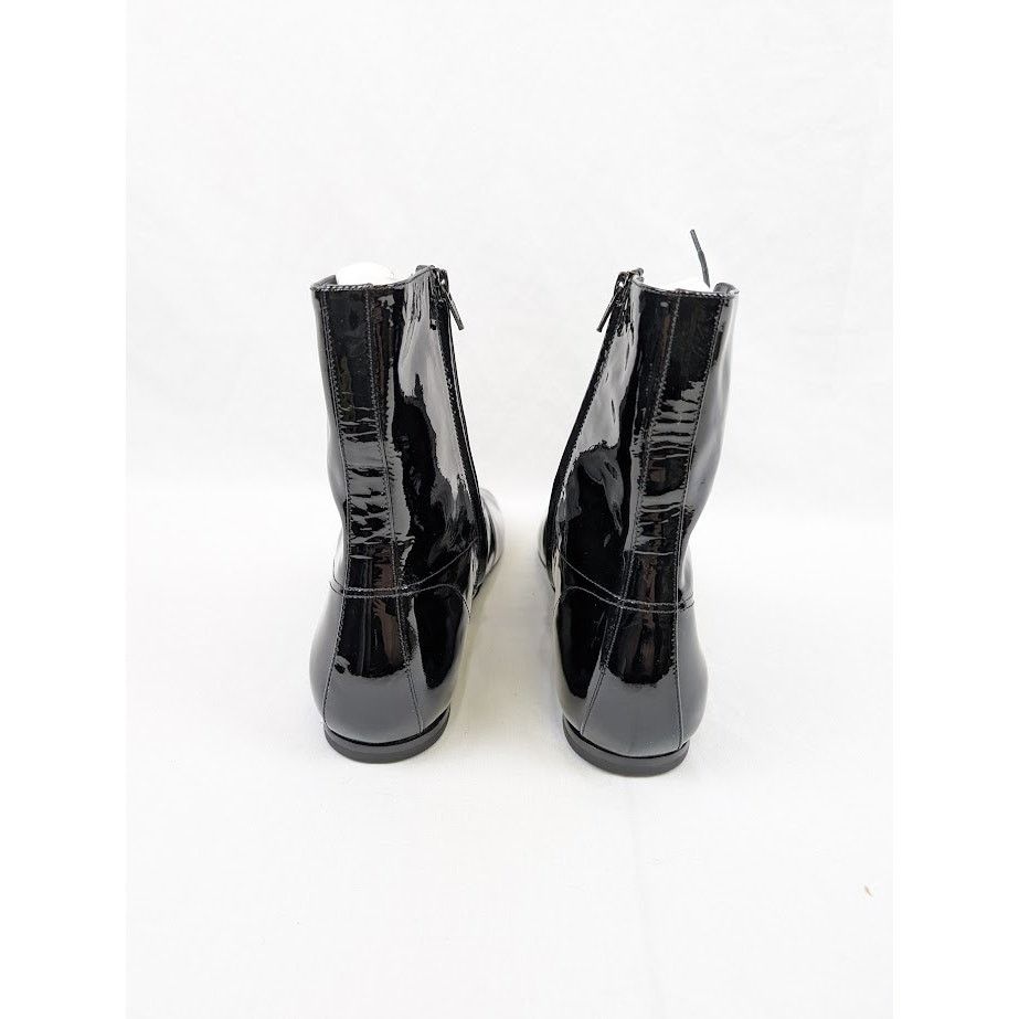 Saint Laurent Paris o1rshd1 Tadzio 05 High-Top Lace Boots in Nero Size US 12 / EU 45 - 19 Thumbnail