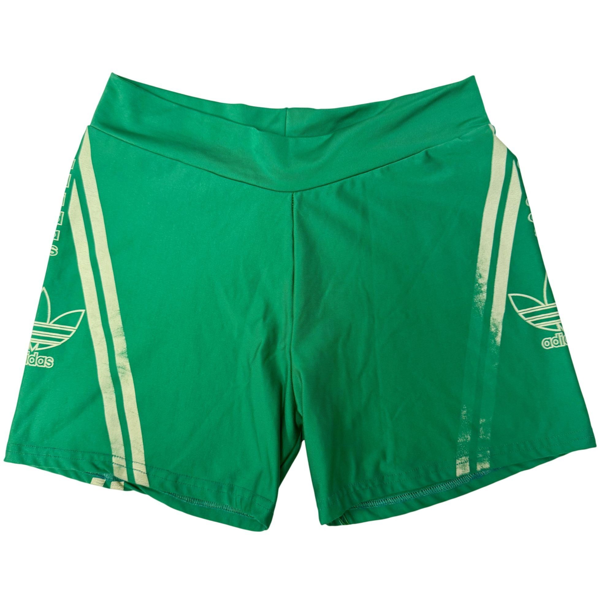 Adidas 80's Adidas SHINY Spandex Sprinter Workout SPELLOUT TREFOIL Size 25" / US 0 / IT 36 - 2 Thumbnail