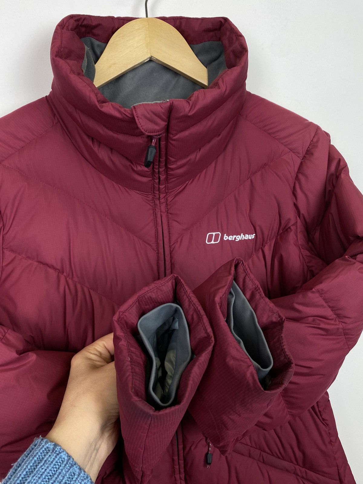 Berghaus Berghaus Hydrodown 600 Puffer Down Full Zip Jacket Gorpcore Size M / US 6-8 / IT 42-44 - 5 Thumbnail
