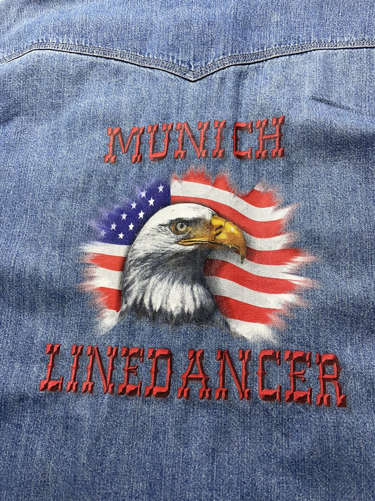 Levi's Vintage Levi’s Silver Tab Denim Munich Linedancer Shirt Size US L / EU 52-54 / 3 - 4 Thumbnail