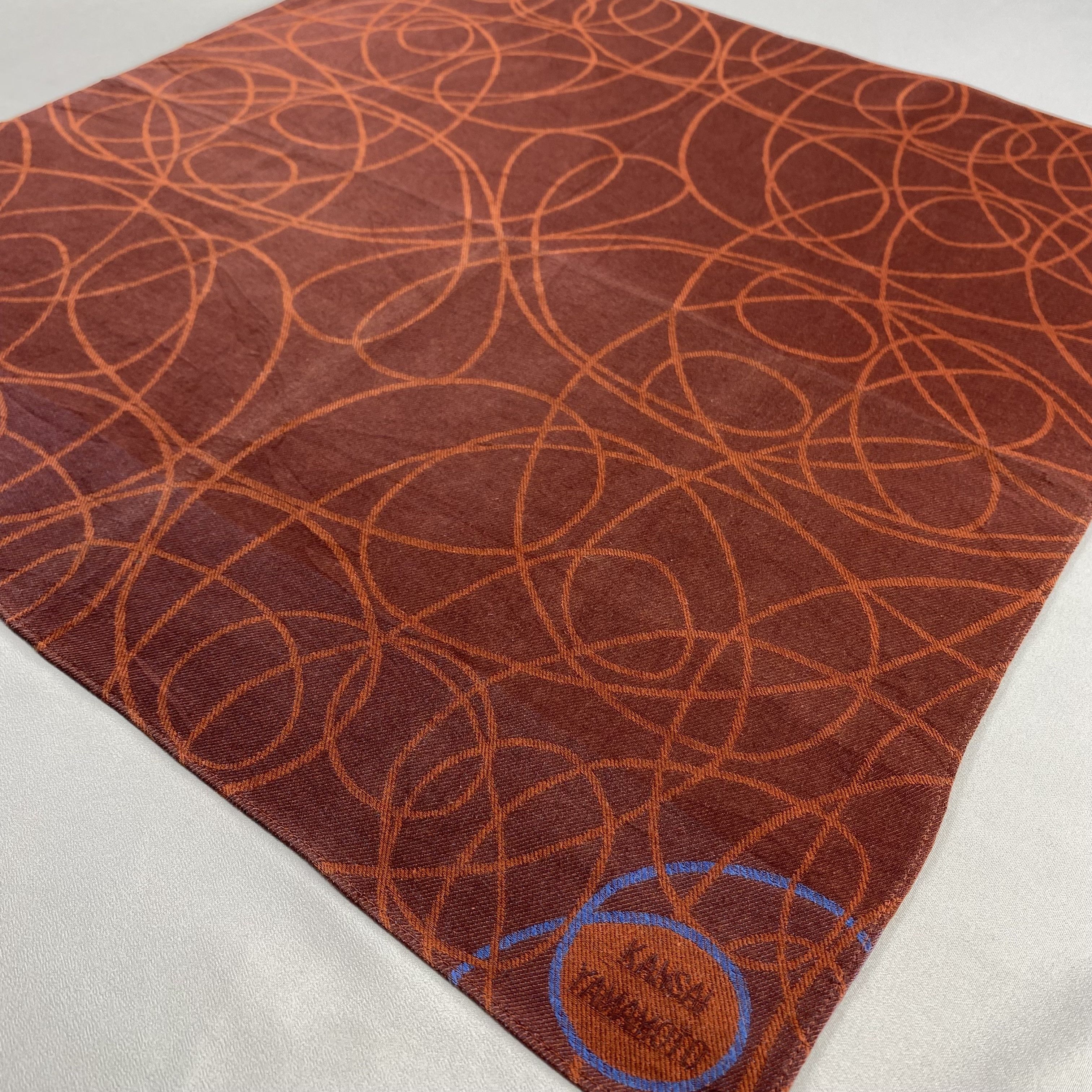 Kansai Yamamoto × Vintage Kansai Yamamoto Neckerchief / Bandana / Handkerchief-P1815 Size ONE SIZE - 2 Thumbnail