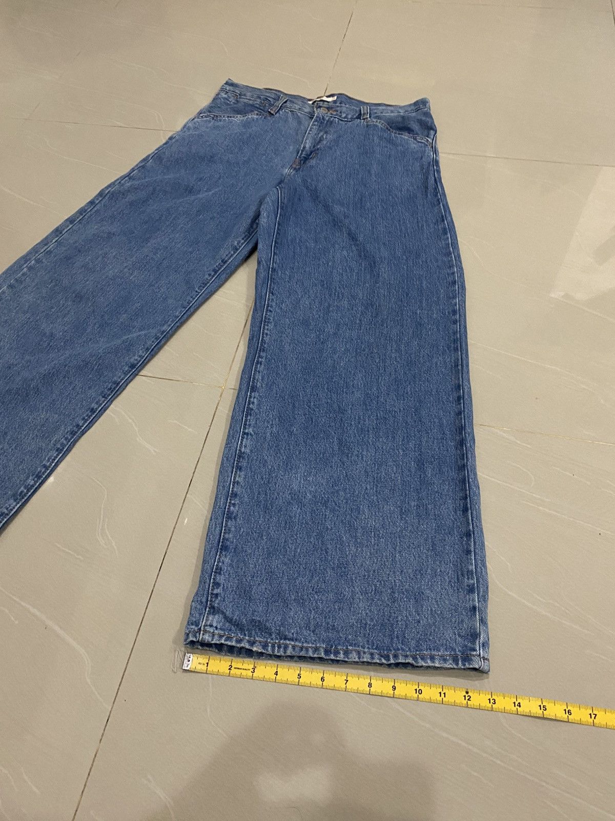 Levi's Vintage Clothing Rare Desig Levis Baggy Danim Size 30" / US 8 / IT 44 - 7 Thumbnail