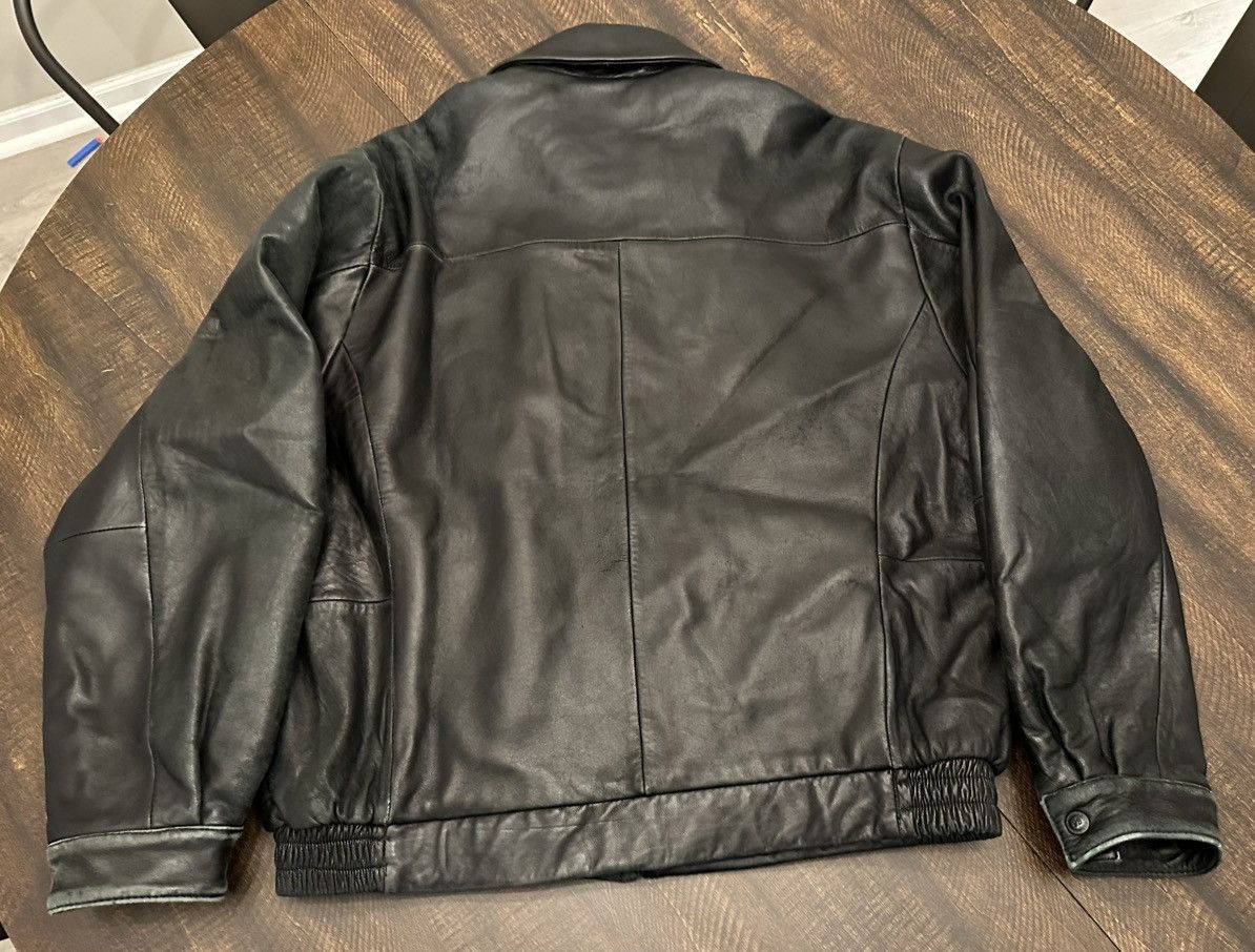Wilsons Leather VTG Wilsons Leather Pelle Studio Leather Bomber Jacket-Large Size US L / EU 52-54 / 3 - 22 Thumbnail