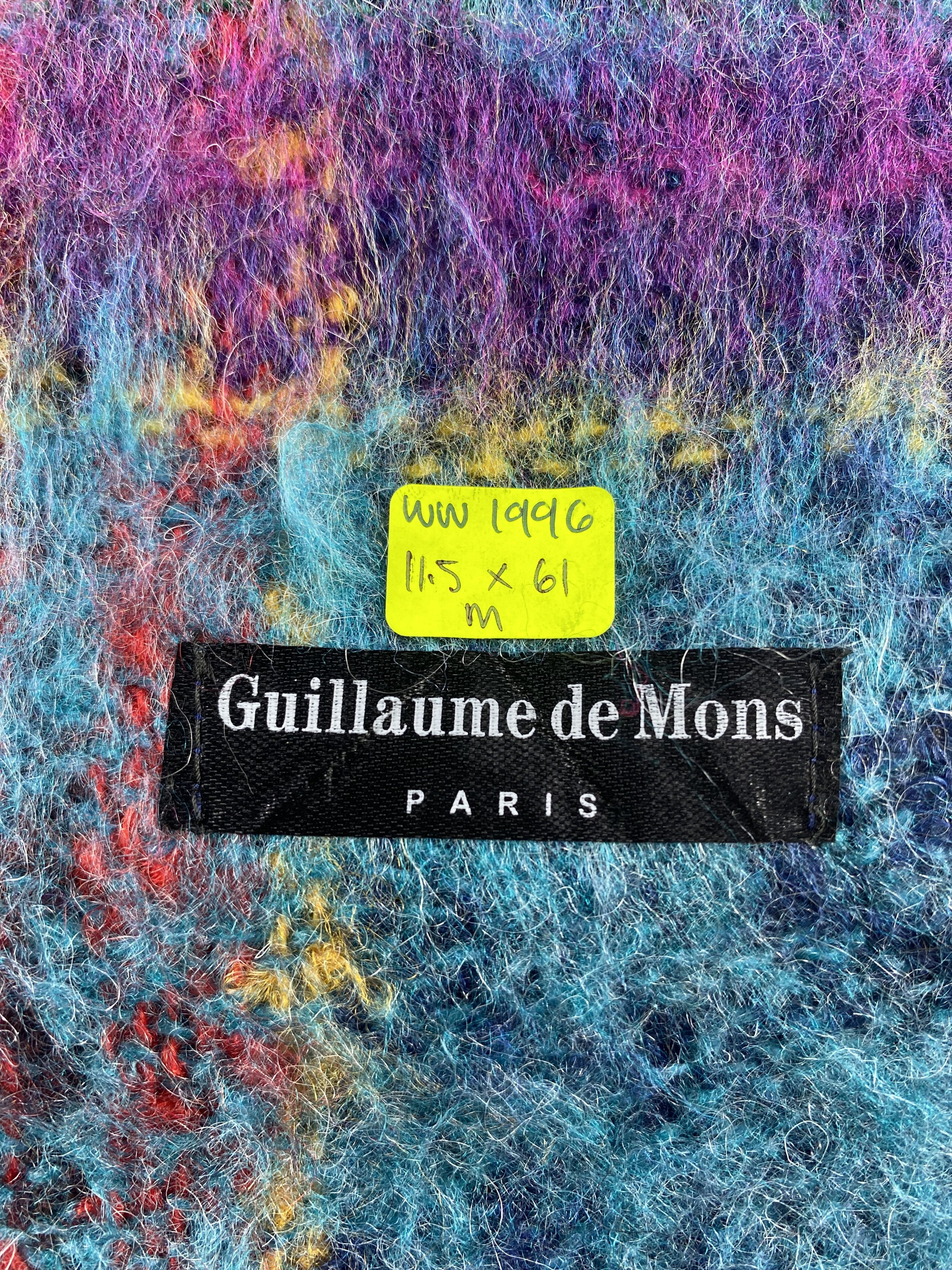 Vintage Guillaume Mohair Scarf / Muffler / Neckwear Size ONE SIZE - 5 Thumbnail