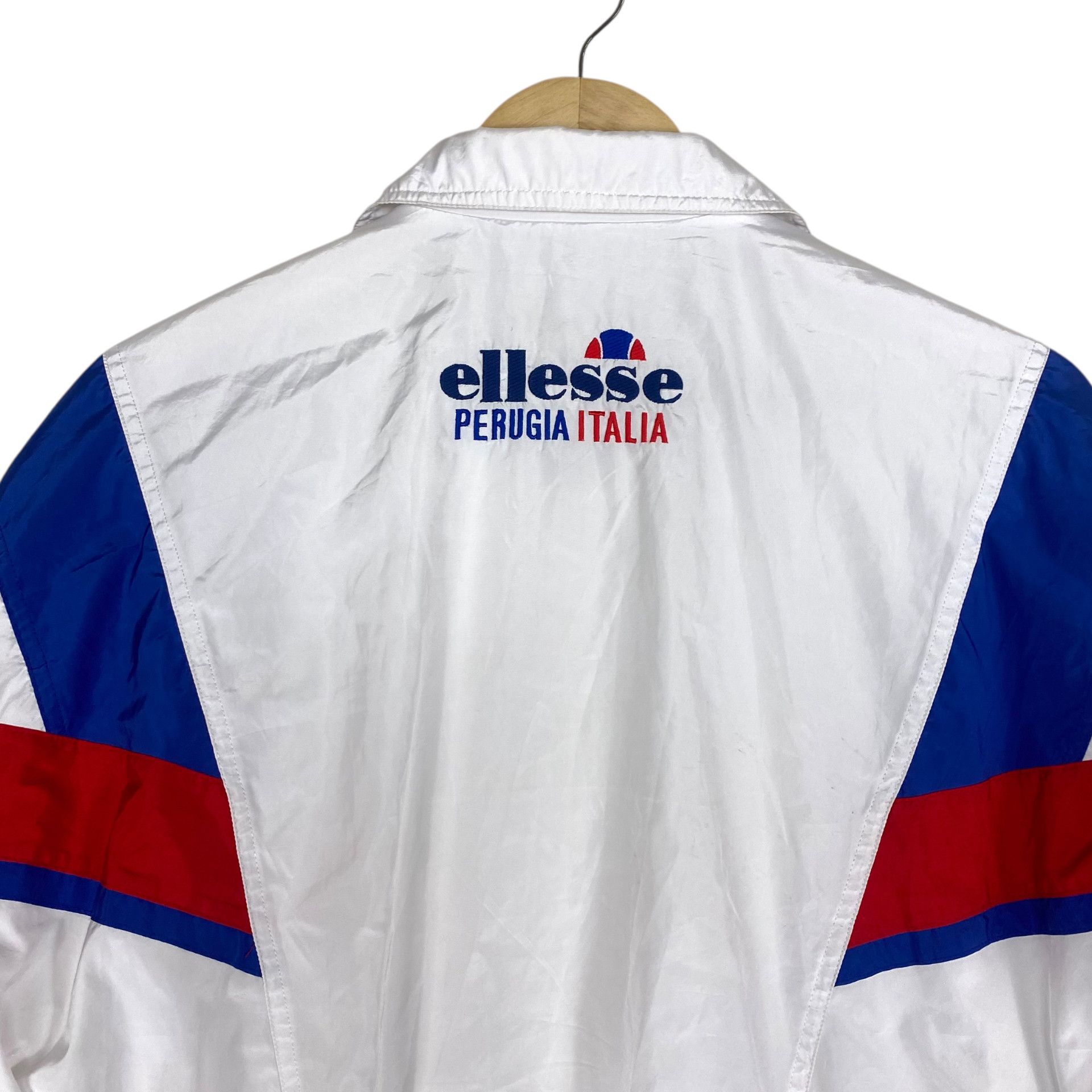Ellesse 💥 90s ELLESSE PERUGIA ITALIA SPORT ZIPPER JACKET Size US M / EU 48-50 / 2 - 7 Thumbnail