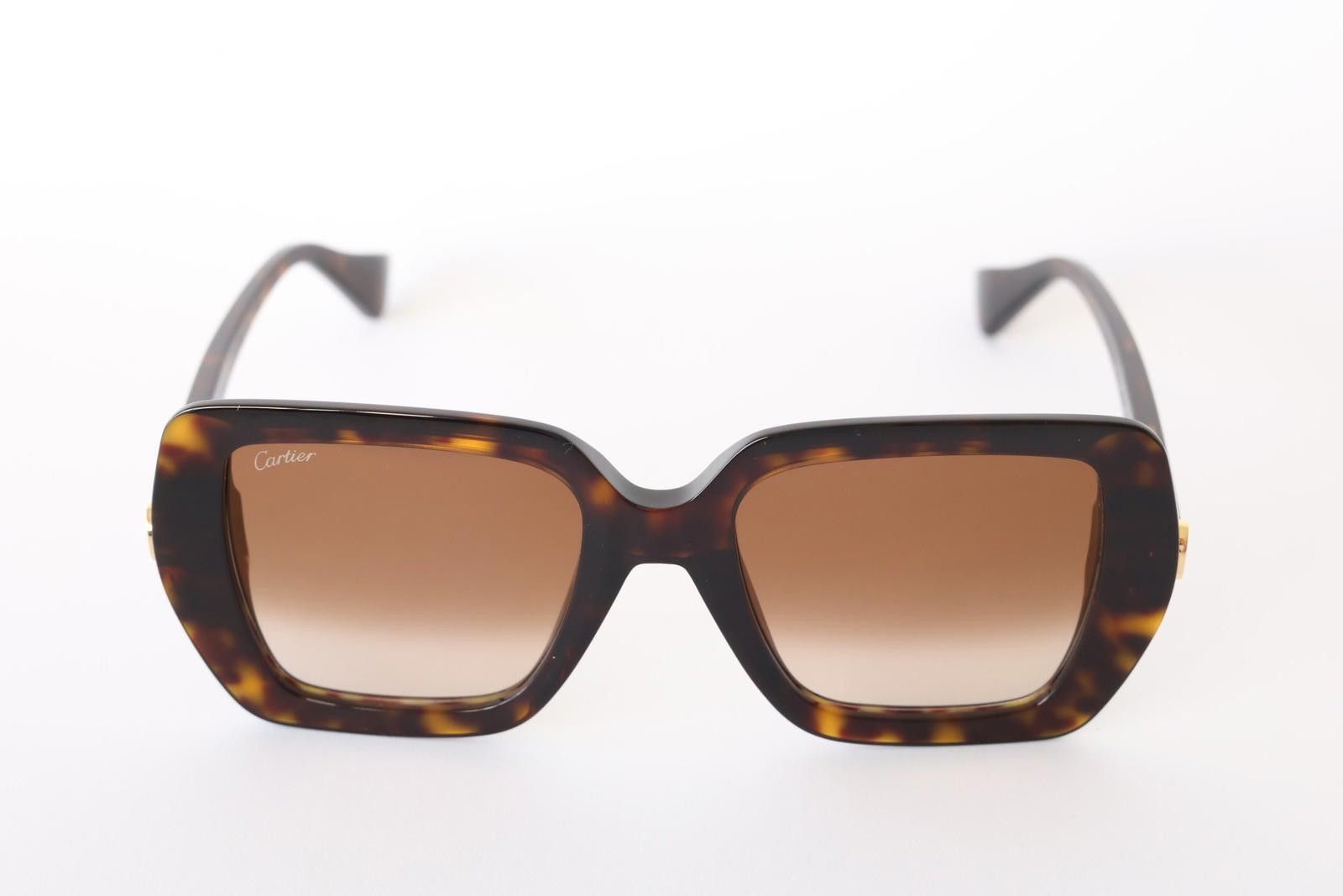 Cartier New Cartier eyewear optical sunglasses CT0507S 002 havana Size ONE SIZE - 1 Thumbnail
