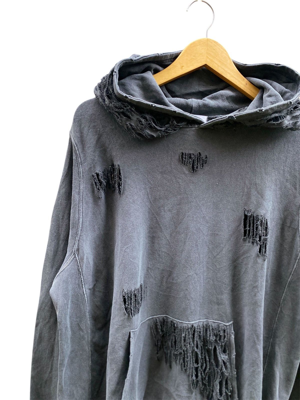 If Six Was Nine Distressed Simplicite Hoodie ERD Greg Lauren Style Size US L / EU 52-54 / 3 - 4 Thumbnail