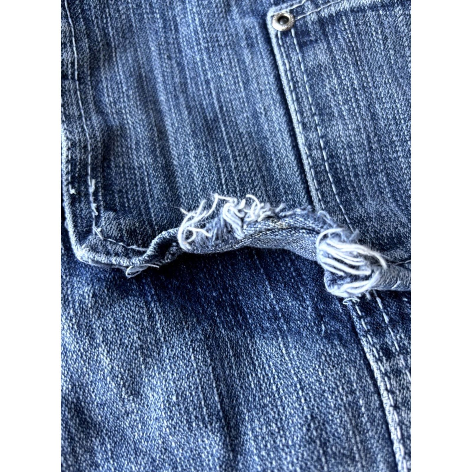 Highland 2000 VINTAGE Highland Baggy Jean Shorts Size 38 Men Denim Hip Hop Grunge 90s Y2K Skater Shorts Size US 38 / EU 54 - 7 Thumbnail