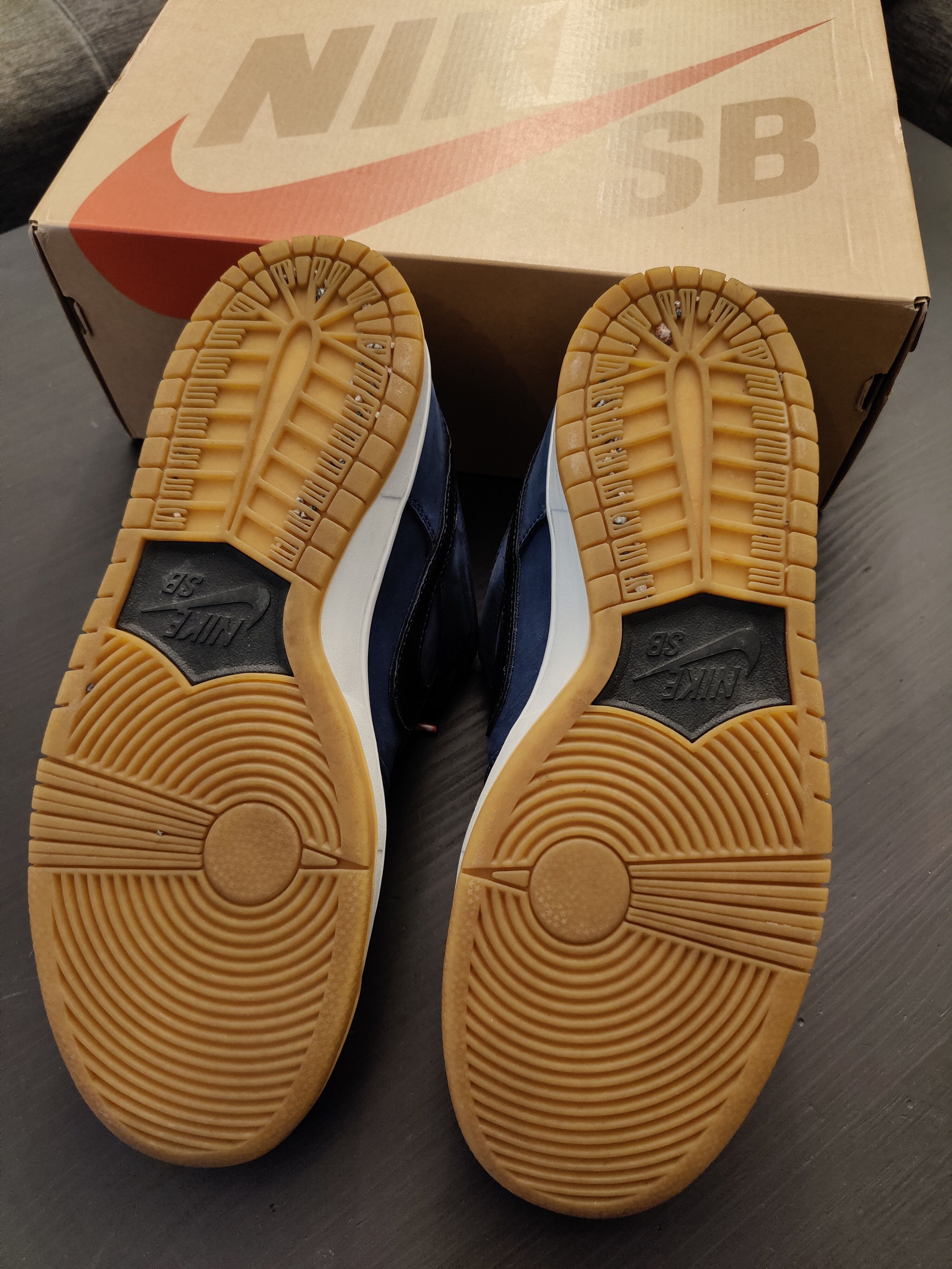 Nike Nike SB Dunk Pro Iso Low Navy/Gum Size US 9.5 / EU 42-43 - 6 Thumbnail