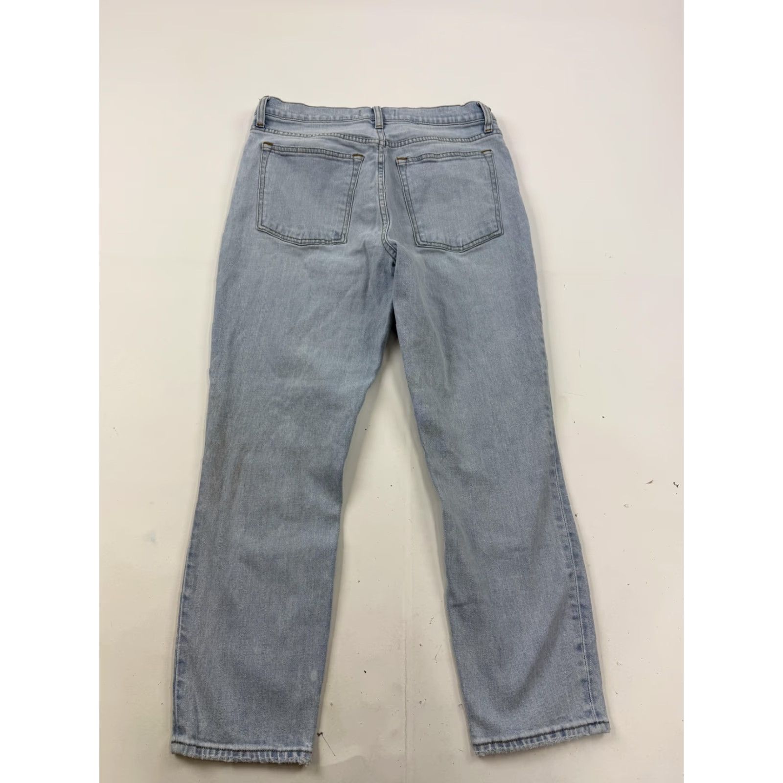 Abercrombie & Fitch Abercrombie & Fitch Jeans Womens 10S Skinny High Rise Light Blue Size 32" / US 10 / IT 46 - 6 Thumbnail