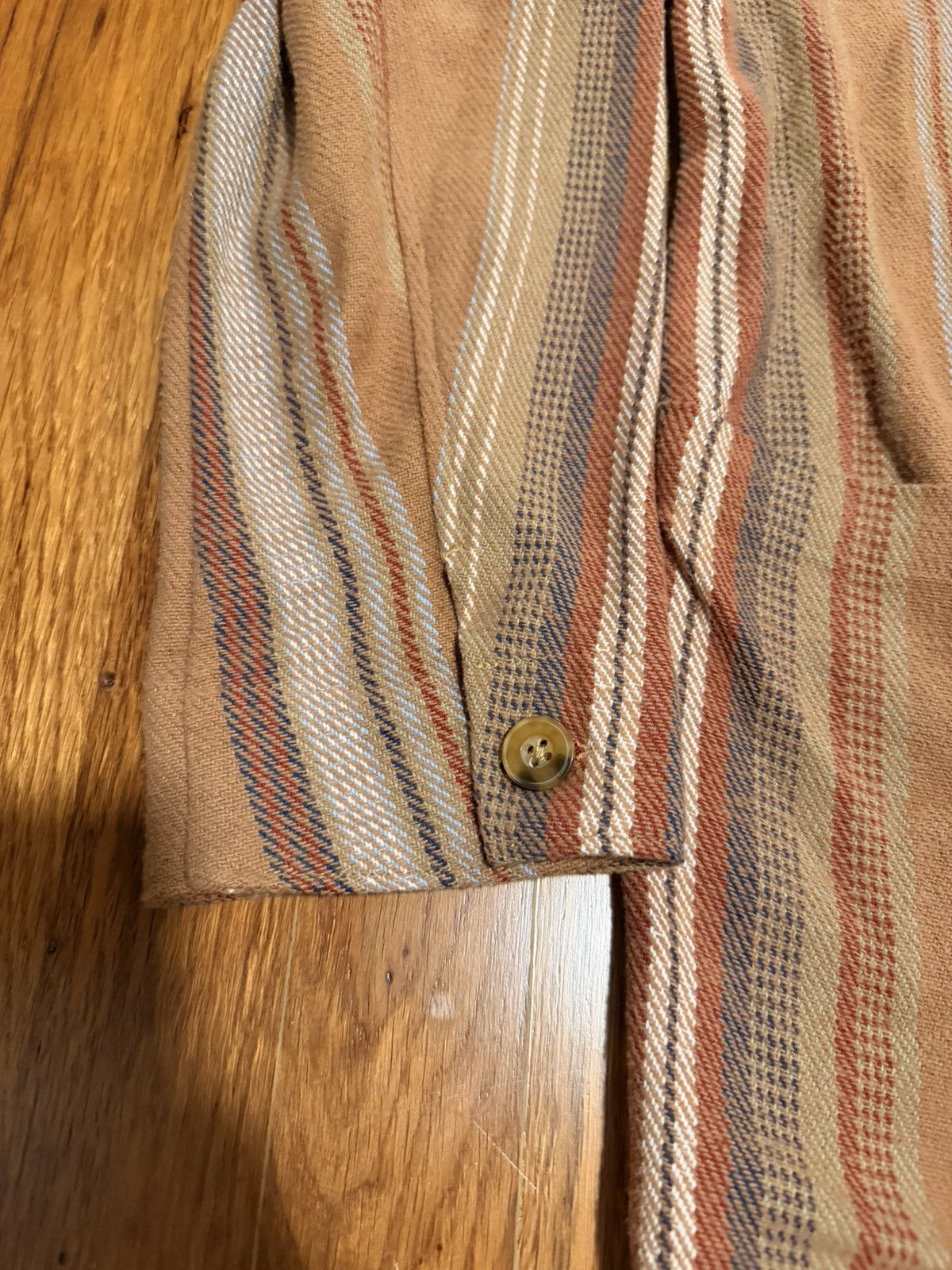 Aime Leon Dore Aime Leon Dore Blanket Serape Striped Brown Chore Coat Small Size US S / EU 44-46 / 1 - 3 Thumbnail