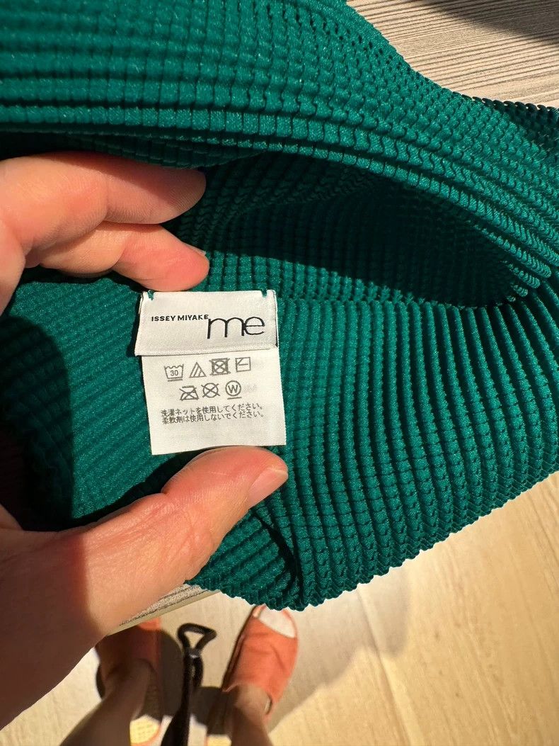 Issey Miyake issey miyake Green long sleeves 2505-Nextarrow Size S / US 4 / IT 40 - 2 Thumbnail