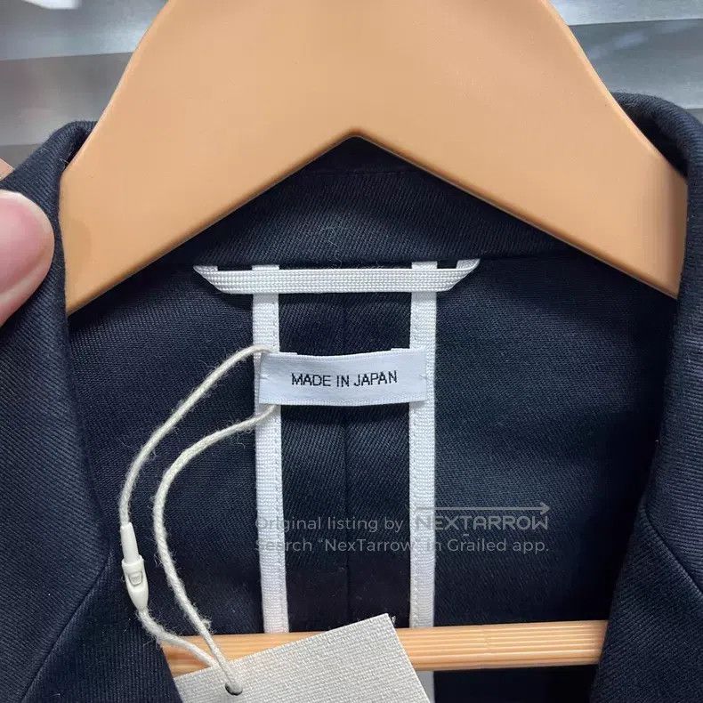 Thom Browne Thom Browne Dark Blue Double Sleeve Gold Button Jacket Size US S / EU 44-46 / 1 - 3 Thumbnail
