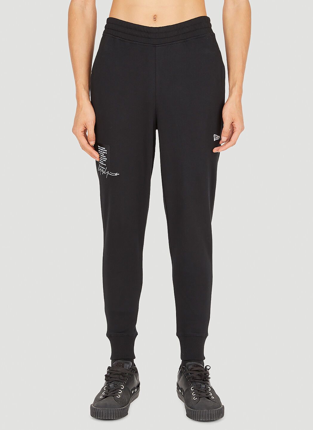 New Era × Yohji Yamamoto BNWT Black Track Pants Size US 34 / EU 50 - 2 Thumbnail
