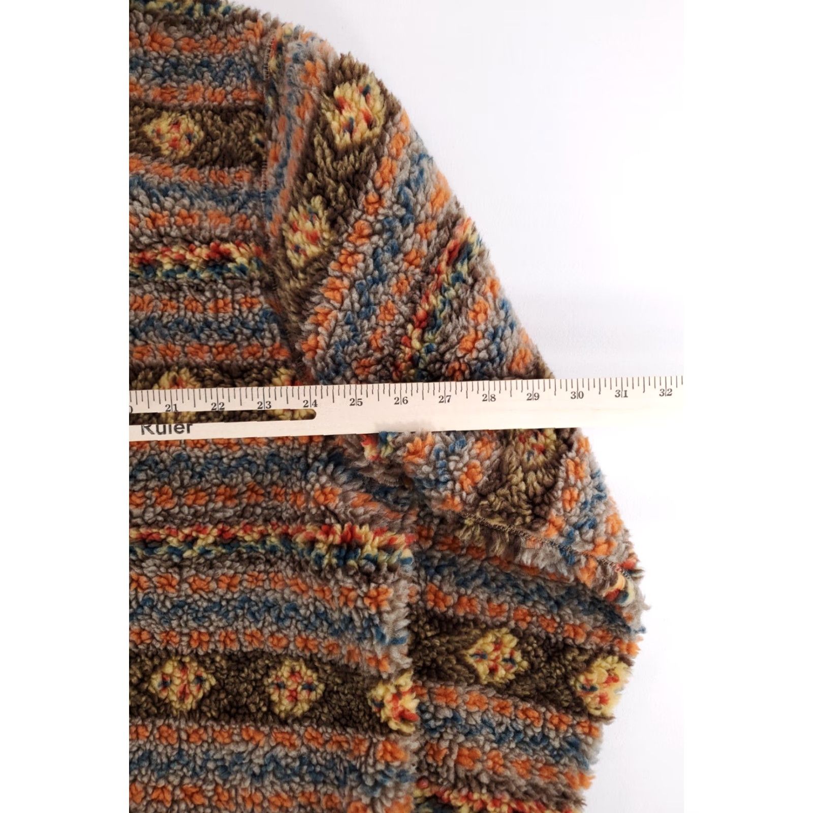 J.Crew J.CREW Nordic All Weather Designs Deep Pile Fleece 1/4 Zip Aztec Mens XXL Pullover Multicolor Aztec 1/4 Zip Men 2XL Size US XXL / EU 58 / 5 - 6 Thumbnail