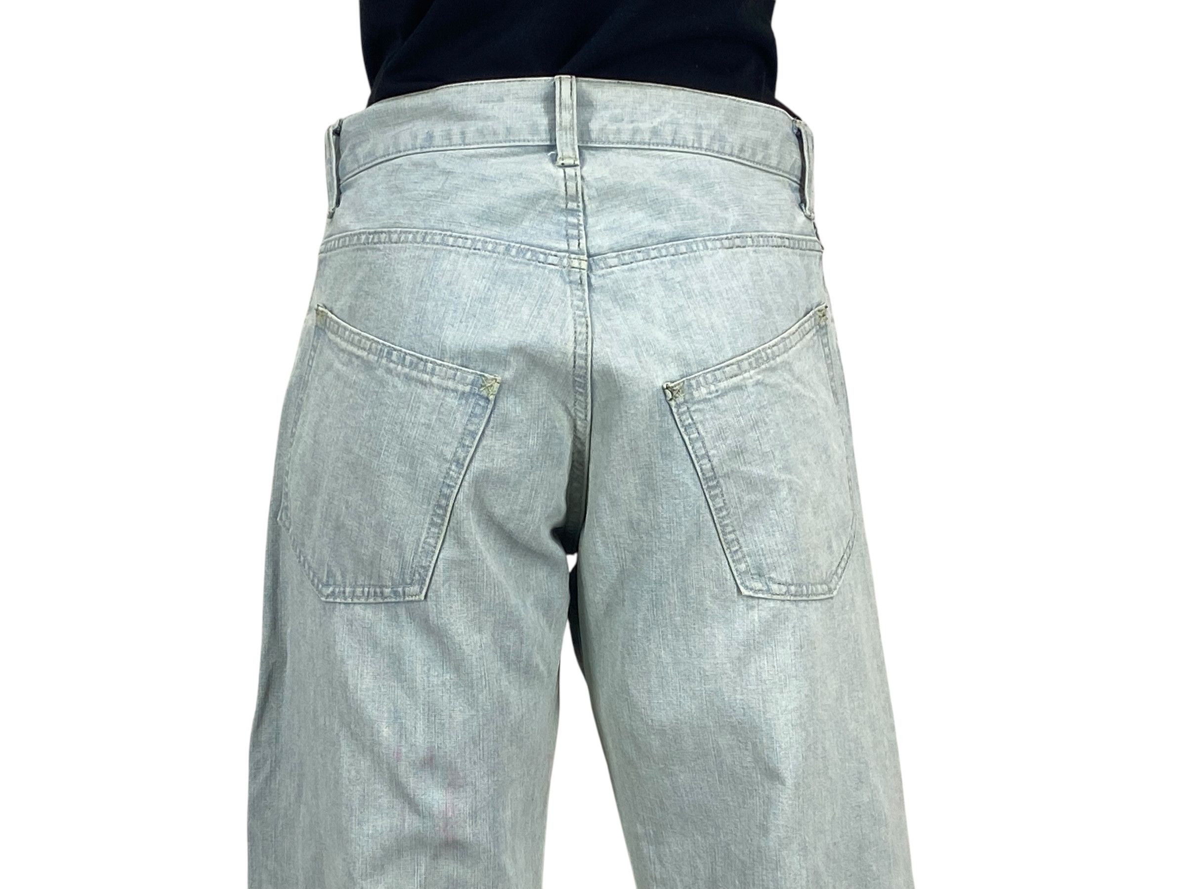 Other Twisted Seam Flare Bootcut Denim Jeans Size 30" / US 8 / IT 44 - 5 Thumbnail