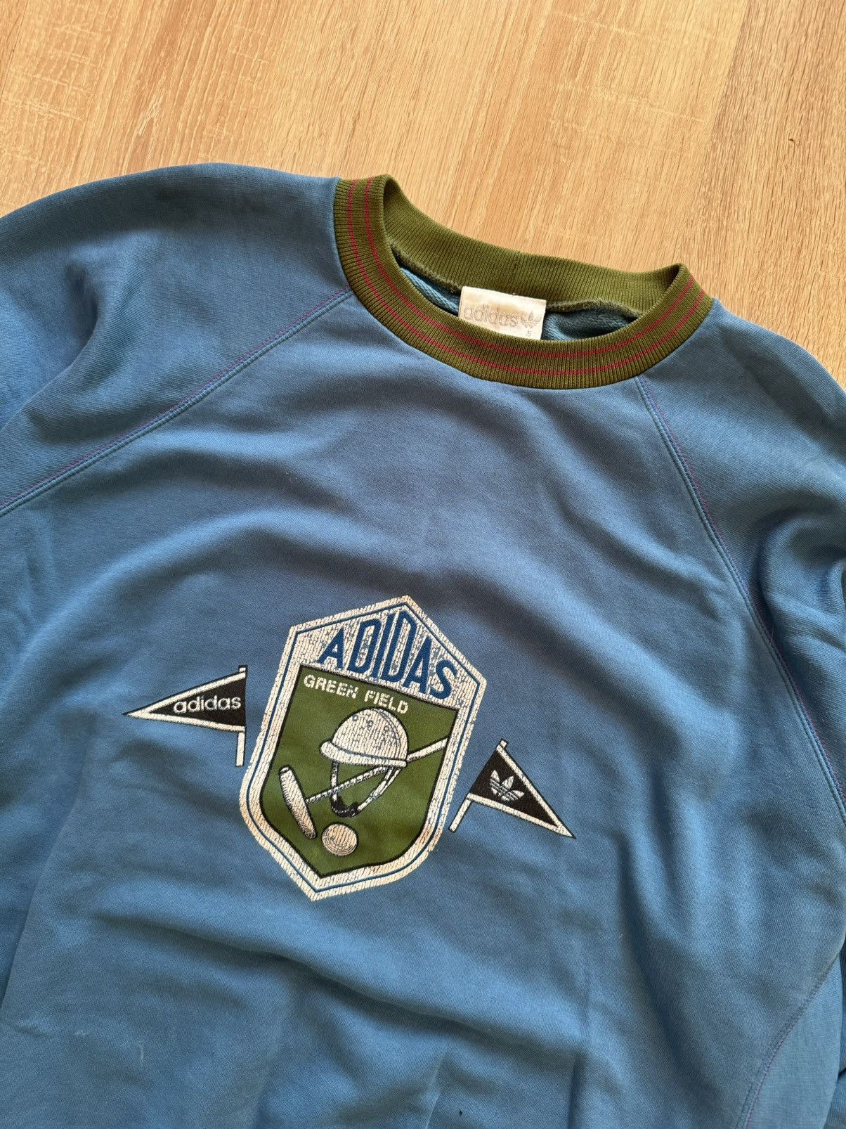 Adidas × Vintage adidas vintage Polo team of champions sweatshirt 70’s-80’s Size US L / EU 52-54 / 3 - 2 Thumbnail