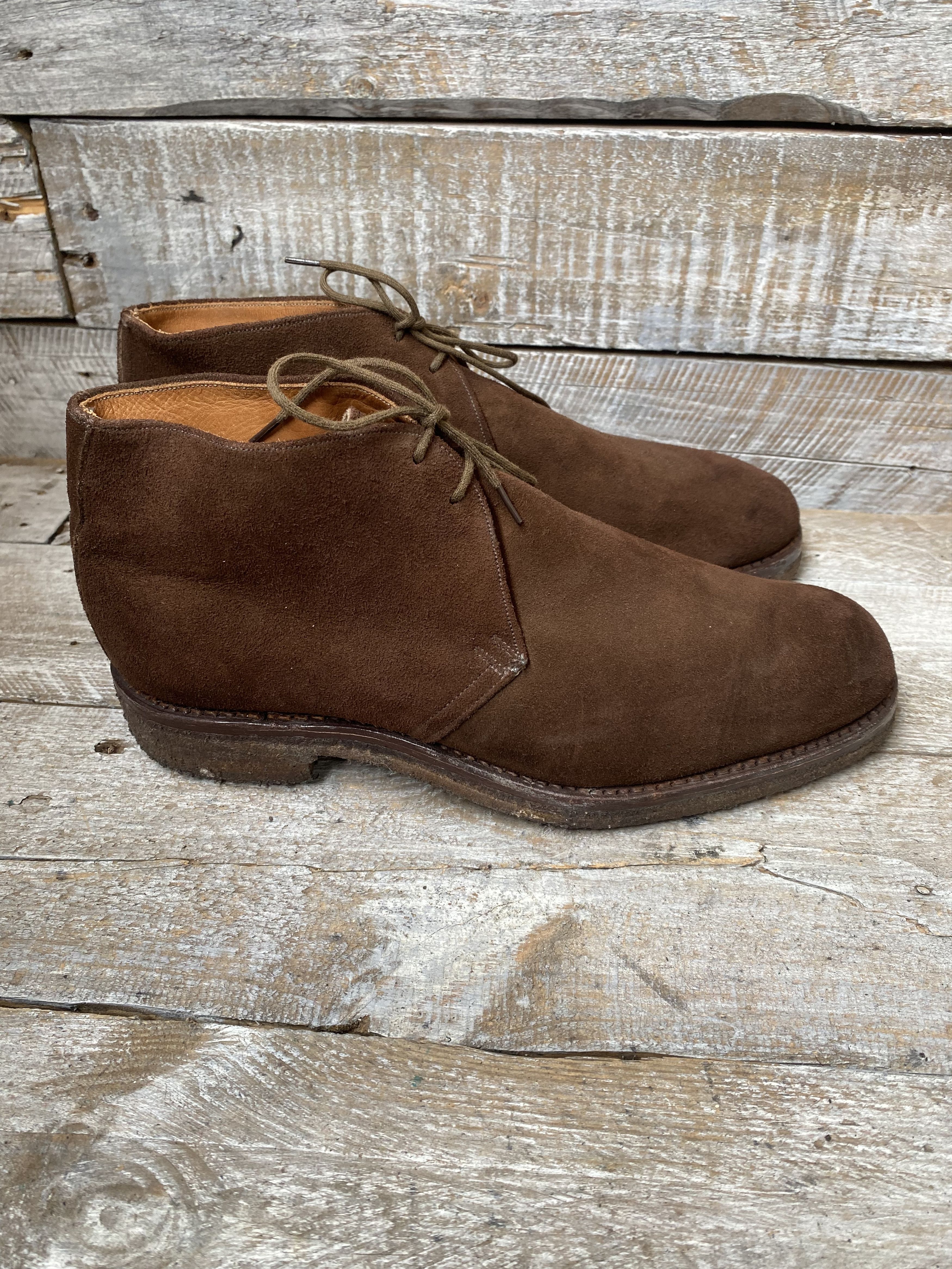 Crockett & Jones Crockett and jones brown chukka suede boots Size US 8.5 / EU 41-42 - 7 Thumbnail
