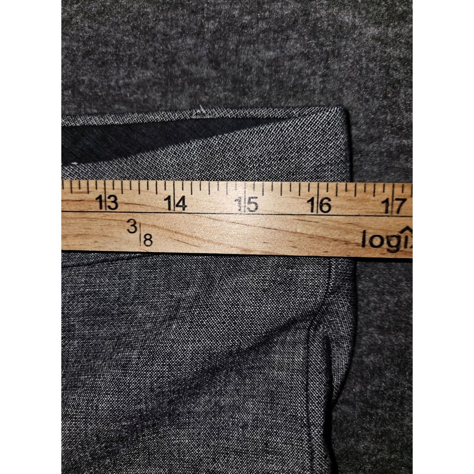 Banana Republic Banana Republic Sloan Pants Women's 6 Ankle Gray Mid Rise Slim Fit Skinny Flared Slit City Preppy Size 28" / US 6 / IT 42 - 3 Thumbnail