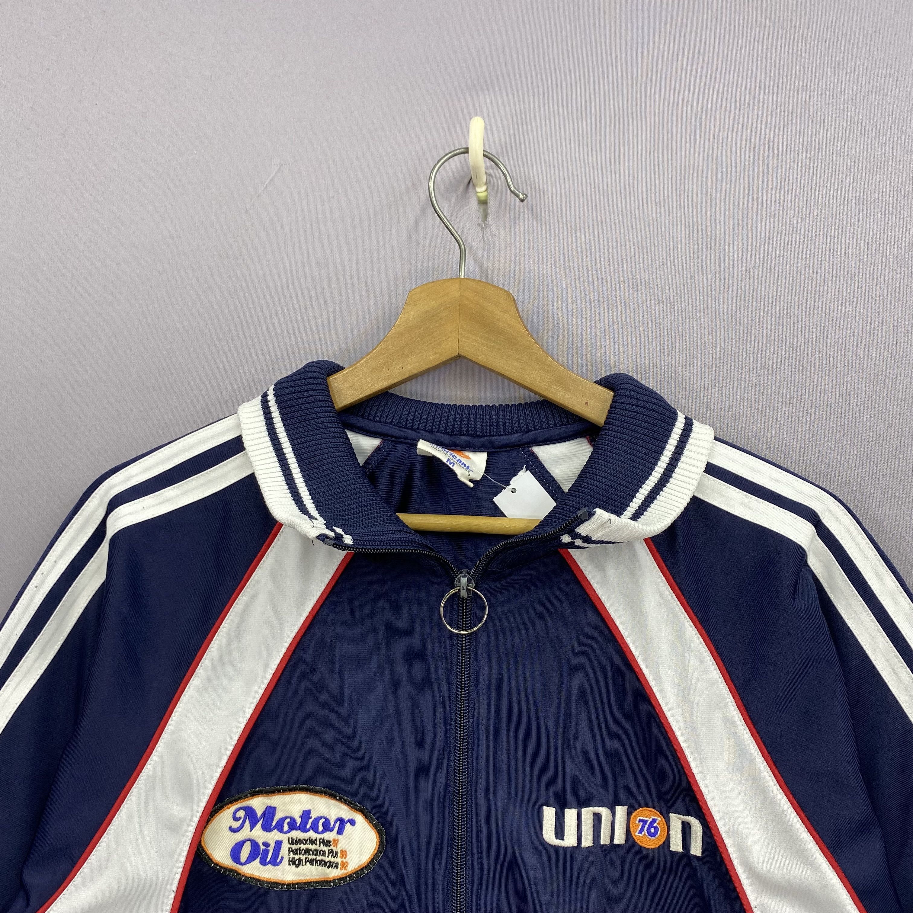 Japanese Brand Vintage 76 Lubricant Zipper Sweater Racing Sweatshirt Size US S / EU 44-46 / 1 - 6 Thumbnail