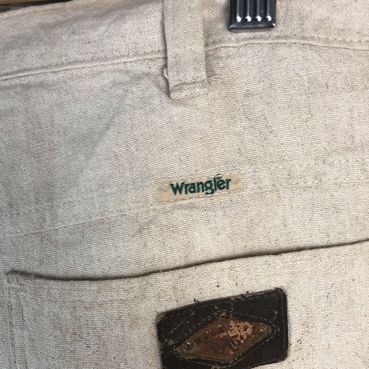 Wrangler DL Wrangler Vintage Beige Casual Pants #C1237 Size US 36 / EU 52 - 16 Thumbnail