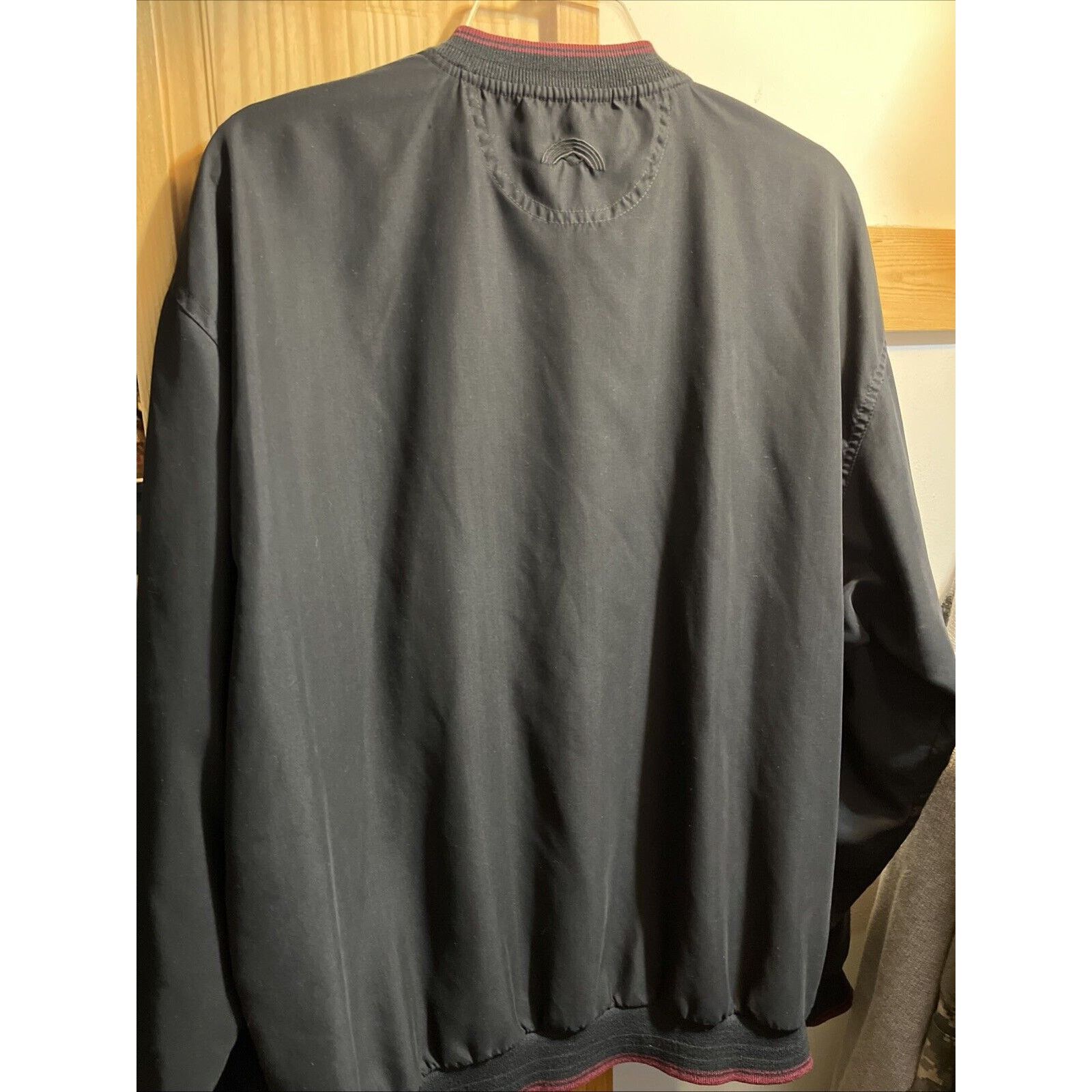 Other Sun Mountain Vintage Men’s L Black Pullover Golf Windbreaker Size US L / EU 52-54 / 3 - 12 Thumbnail