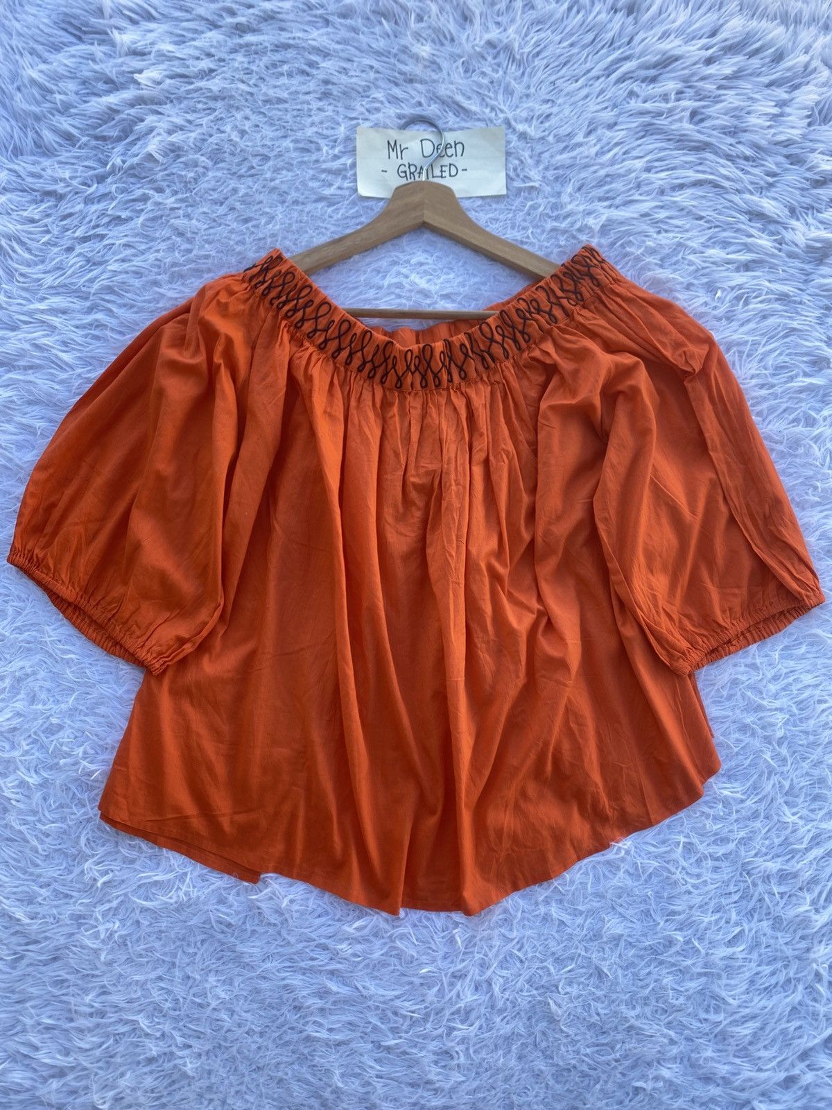 Christian Dior Monsieur Rare Christian Dior Off Shoulder Top Blouse Size M / US 6-8 / IT 42-44 - 1 Thumbnail