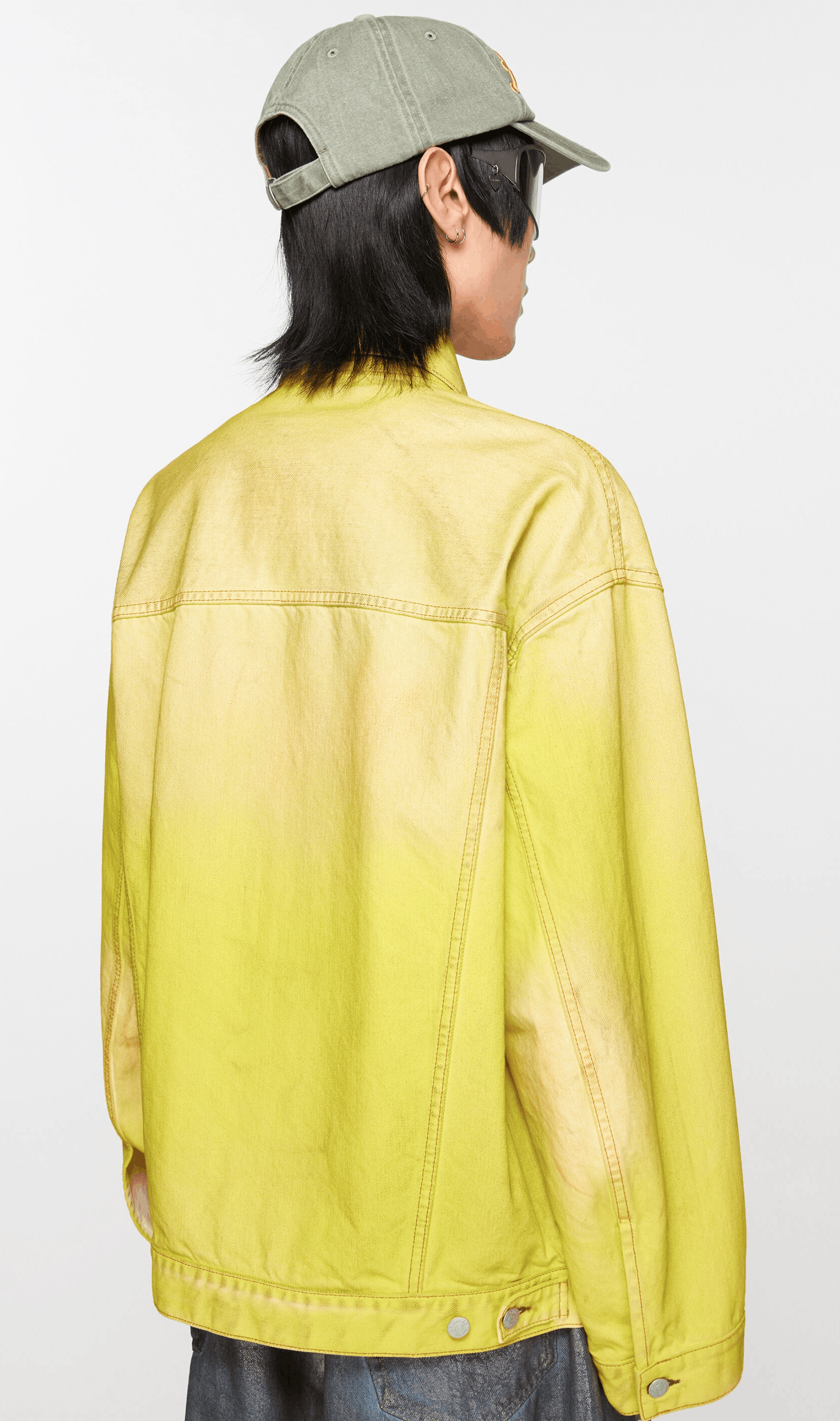 Acne Studios Acne Studios Denim jacket - Oversized fit - Neon yellow Size US M / EU 48-50 / 2 - 3 Thumbnail