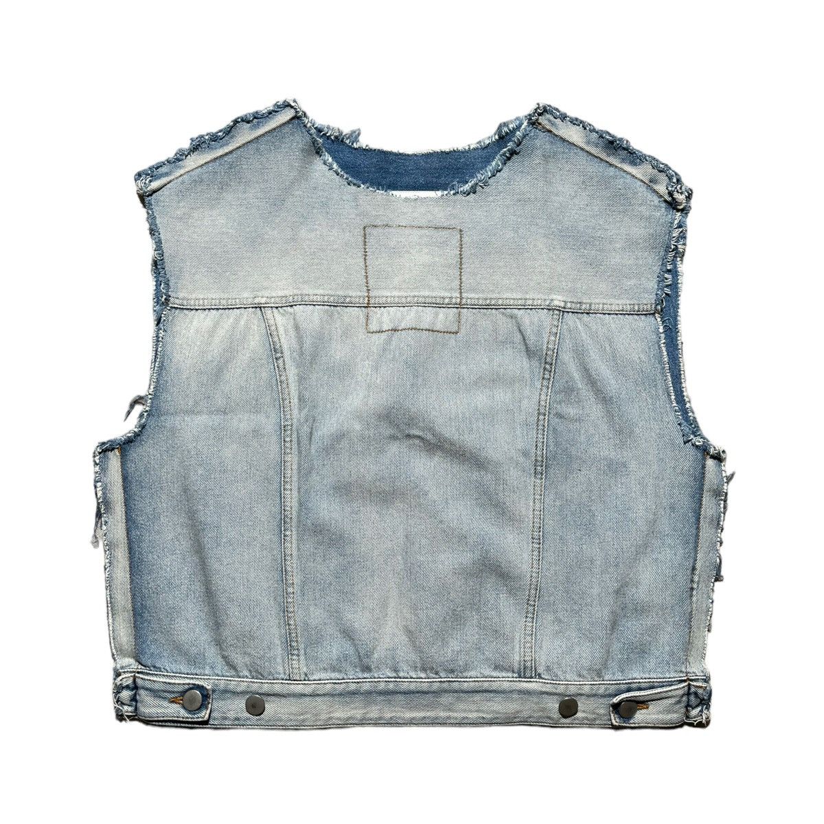 Maison Margiela SS17 Reconstructed denim vest | Grailed