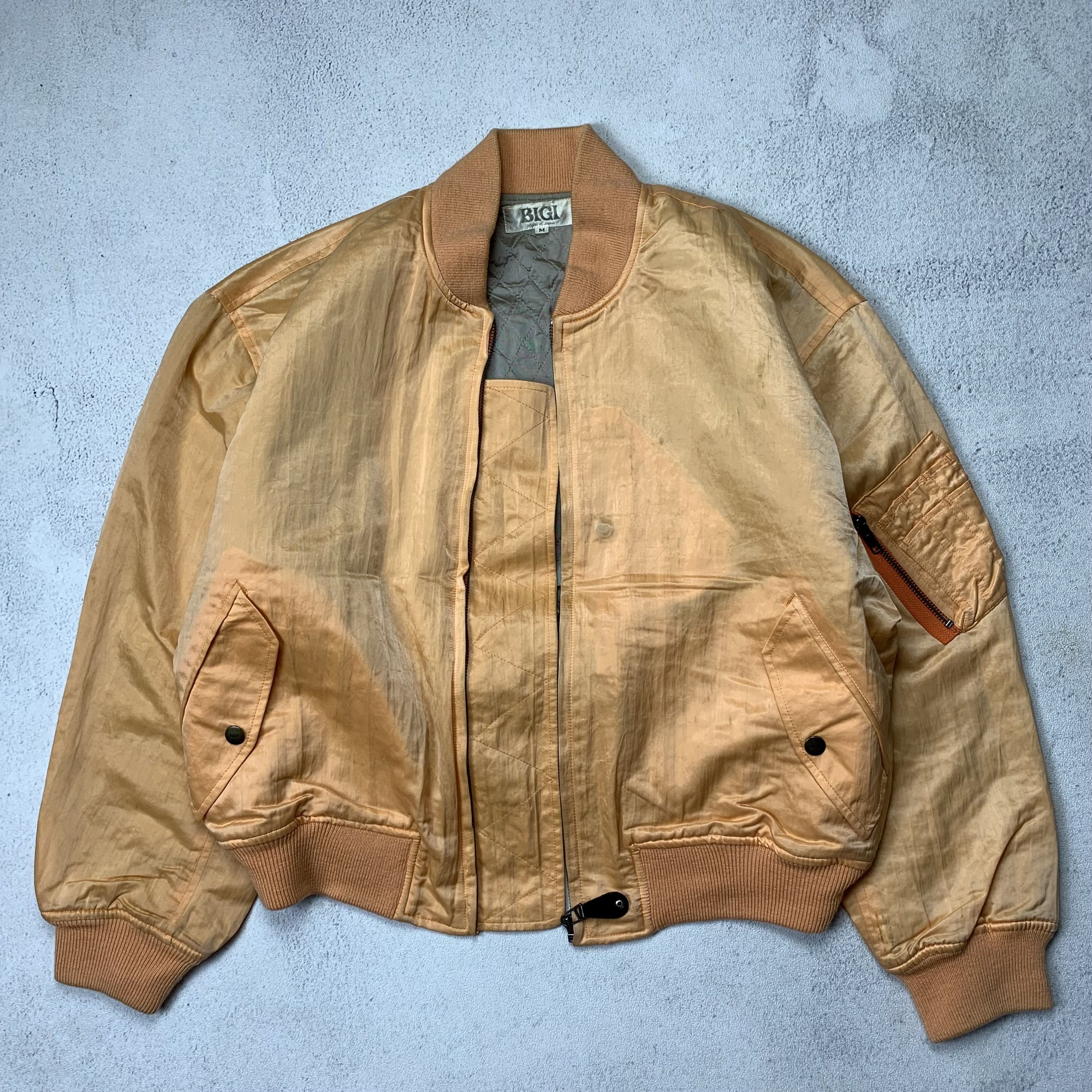 BIGI Vintage 1988/89 BIGI Japanese Brand Bomber Jacket Size US M / EU 48-50 / 2 - 8 Thumbnail