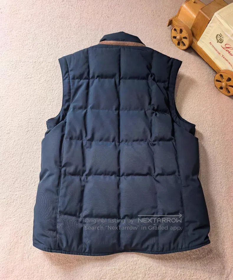 Loro Piana Loro Piana Men's Super Wool Detachable Down Jacket Size US M / EU 48-50 / 2 - 5 Thumbnail
