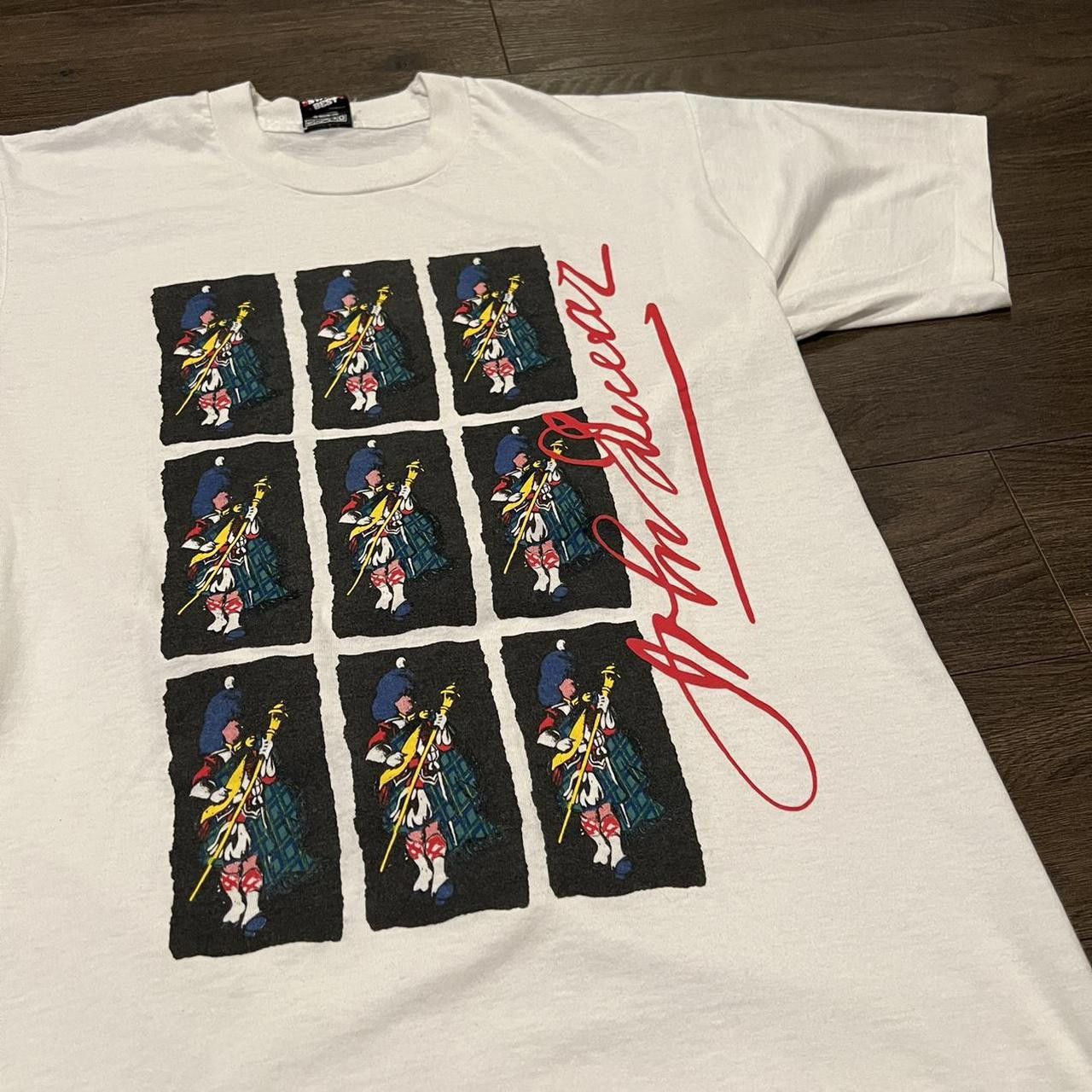 Designer Wild Vintage Dewars White Label Scotch Whiskey T Shirt 90s M Size US M / EU 48-50 / 2 - 1 Thumbnail