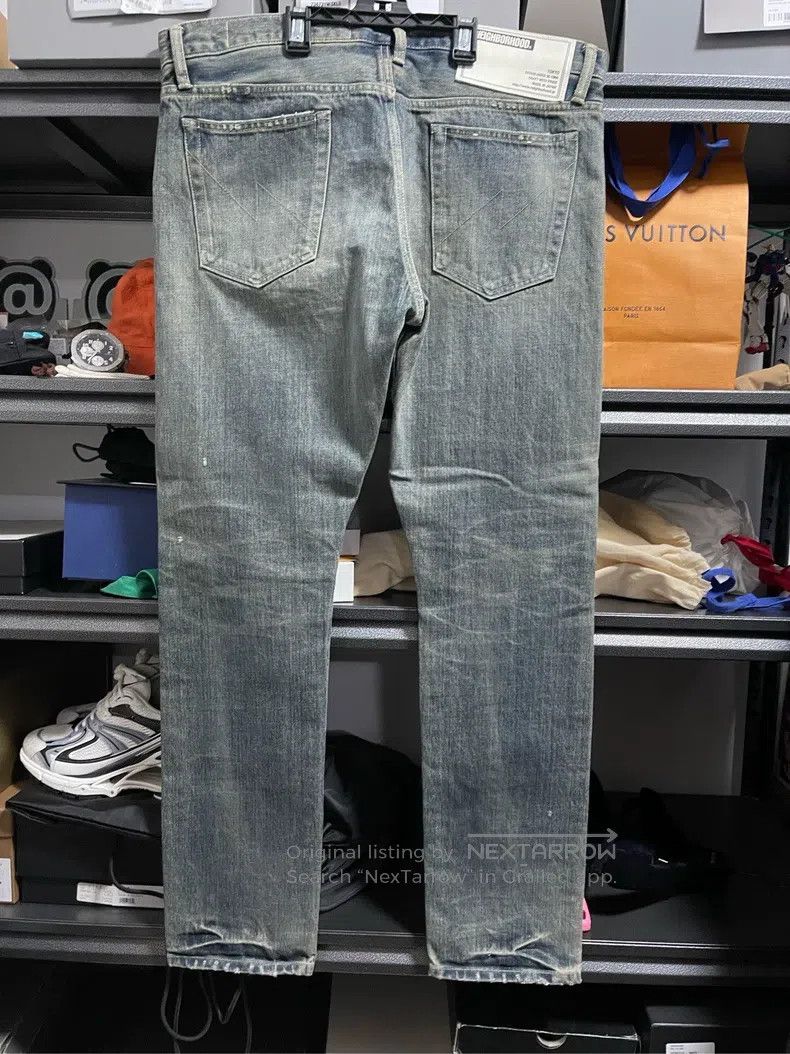 Neighborhood Neighborhood size XL Ripped Destroyed King Denim Jeans Size US 27 - 5 Thumbnail