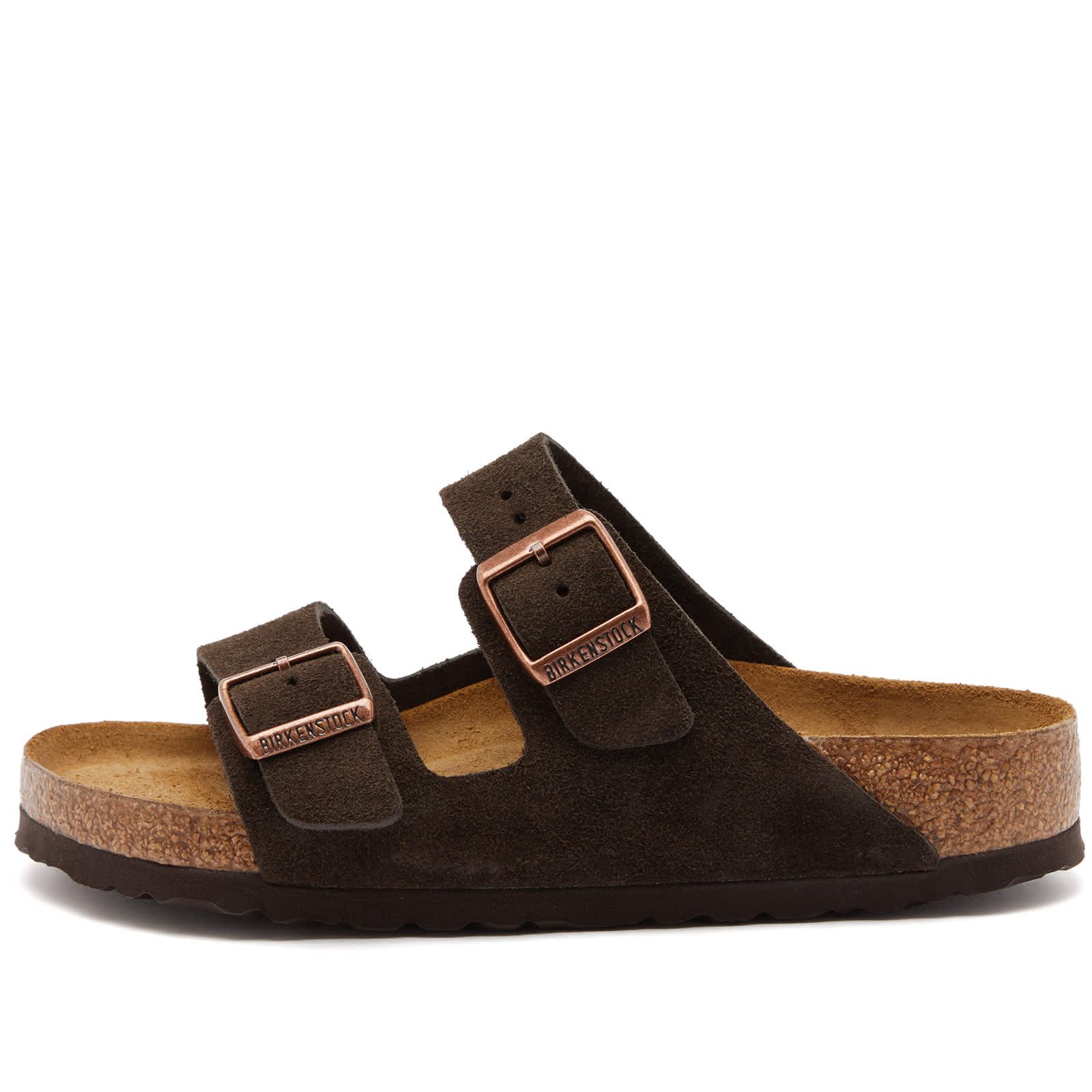 Birkenstock BIRKENSTOCK ARIZONA SFB MOCCA SUEDE 951311 US 12 EU 45 Size US 12 / EU 45 - 2 Thumbnail