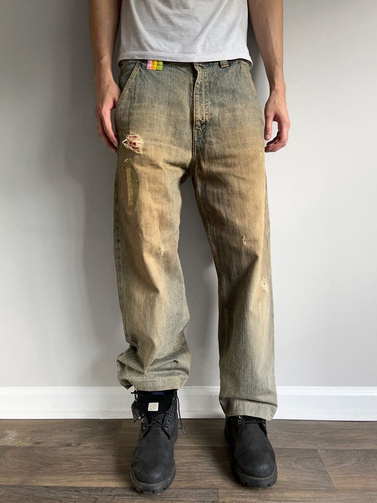 Phenomenon Phenomenon Crutch Scab Jeans | Grailed