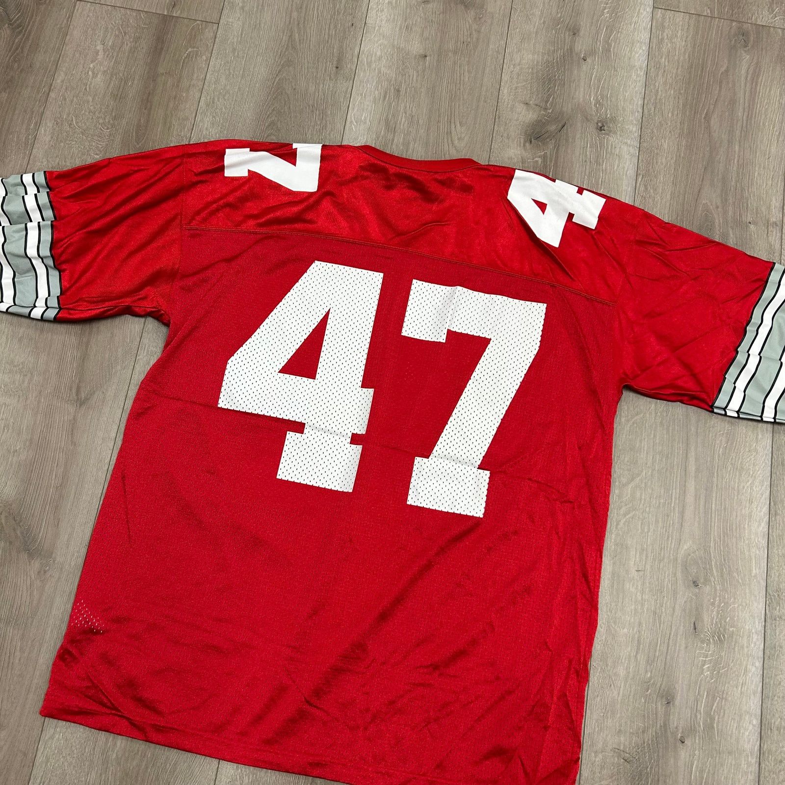 Nike Vintage Nike Ohio State OSU Buckeyes Home Scarlet Jersey XL Size US XL / EU 56 / 4 - 8 Thumbnail