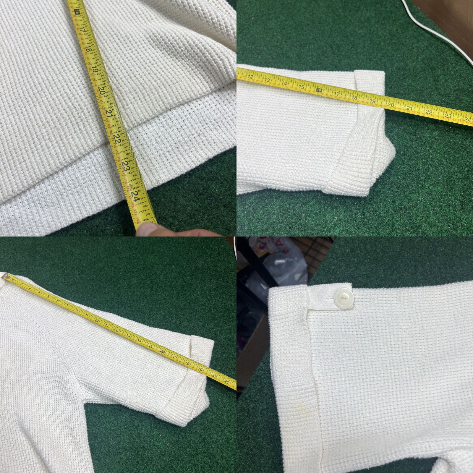 Vintage Leo & Nicole Sweater White Medium Sleeve Knit Stretch Women's Size XL Size XL / US 12-14 / IT 48-50 - 8 Thumbnail