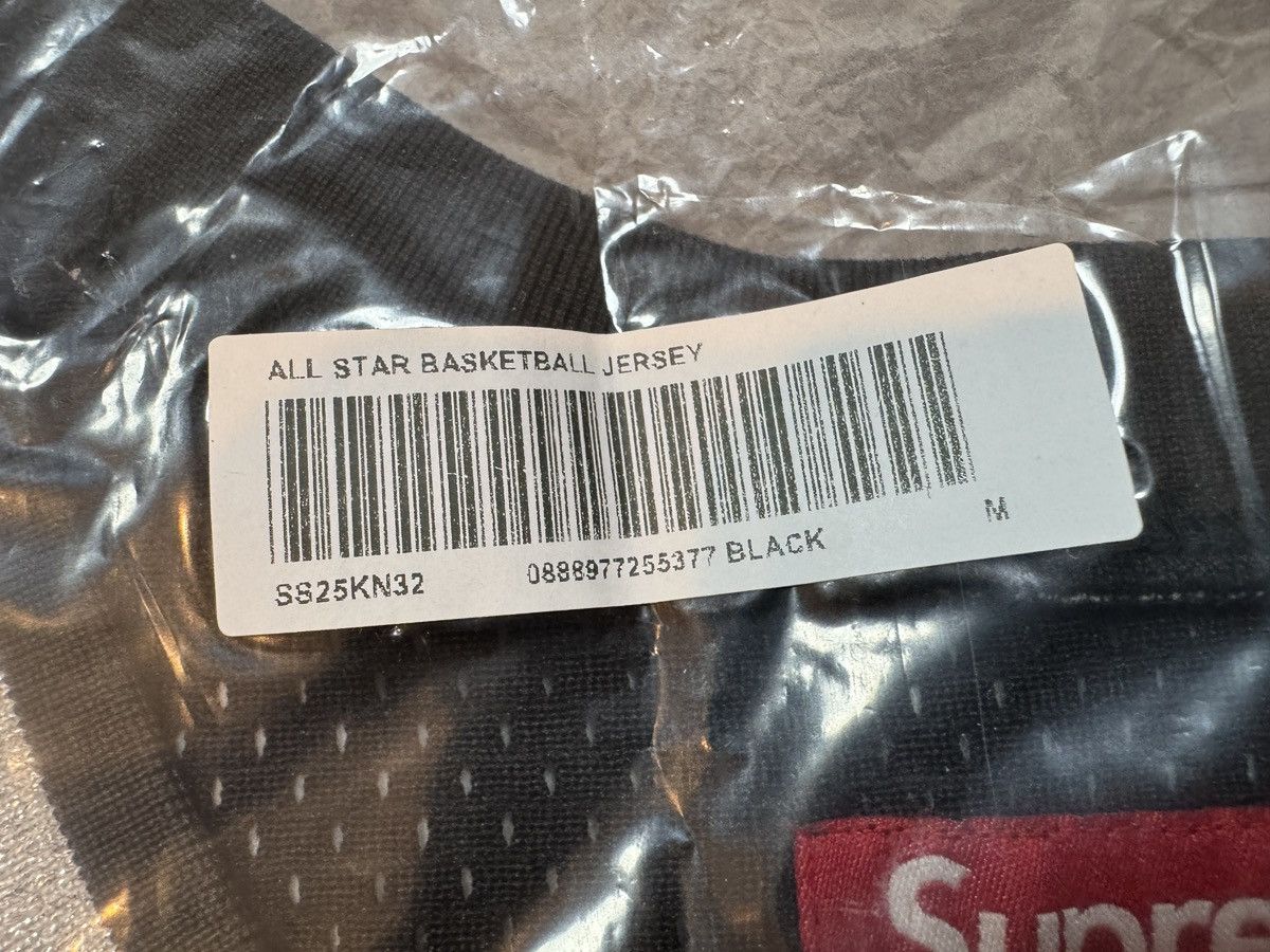 Supreme Supreme Mesh Basketball Jersey Black Size Medium Deadstock Size US M / EU 48-50 / 2 - 3 Thumbnail