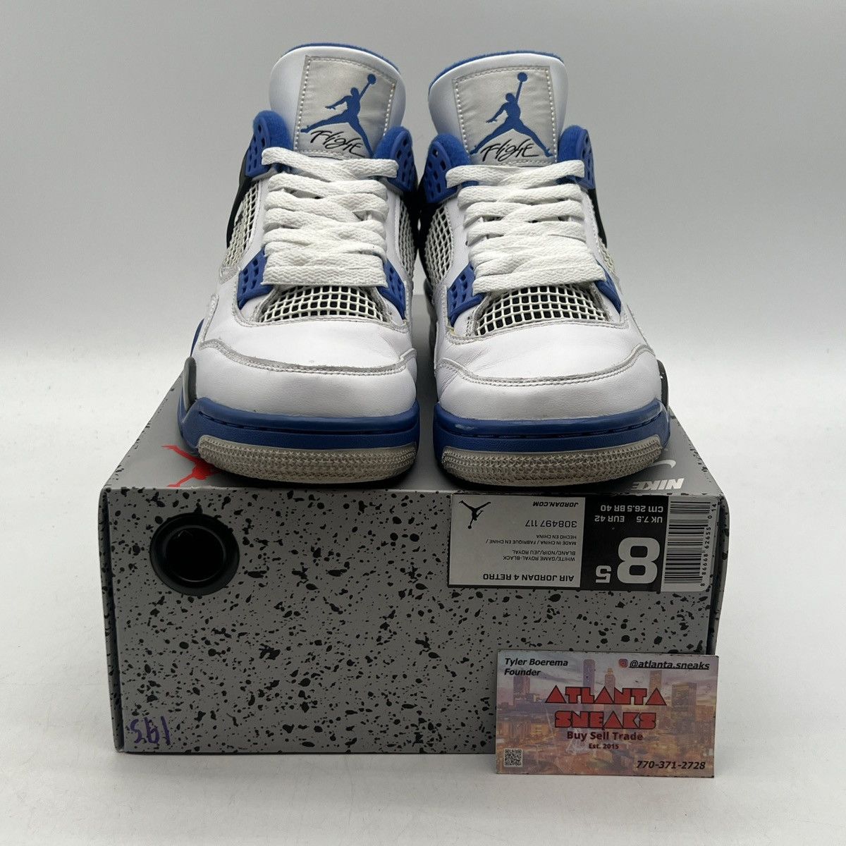 Jordan Brand Air Jordan 4 Motorsports Size US 8.5 / EU 41-42 - 2 Thumbnail