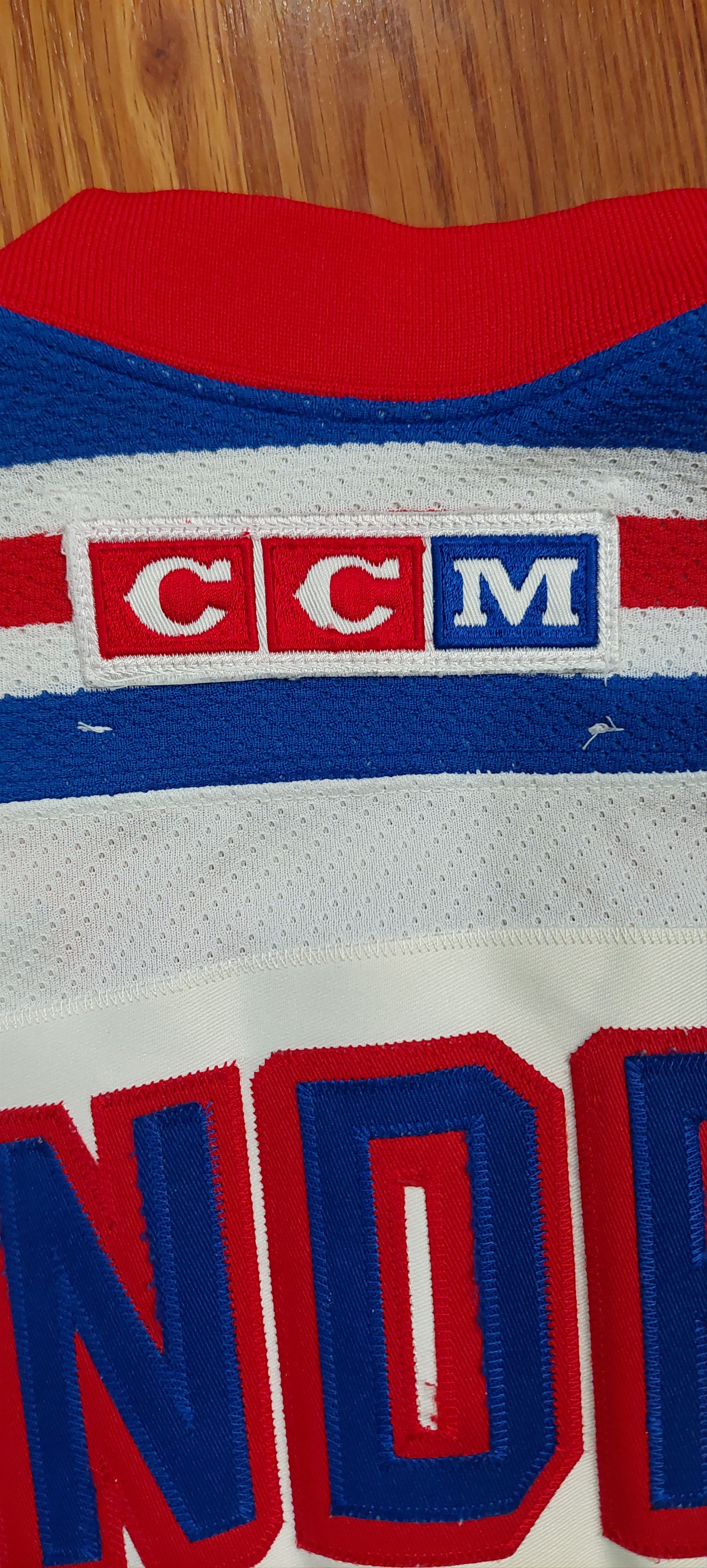 Ccm Authentic New York Rangers Eric Lindros CCM Replica Jersey Size US XL / EU 56 / 4 - 10 Thumbnail