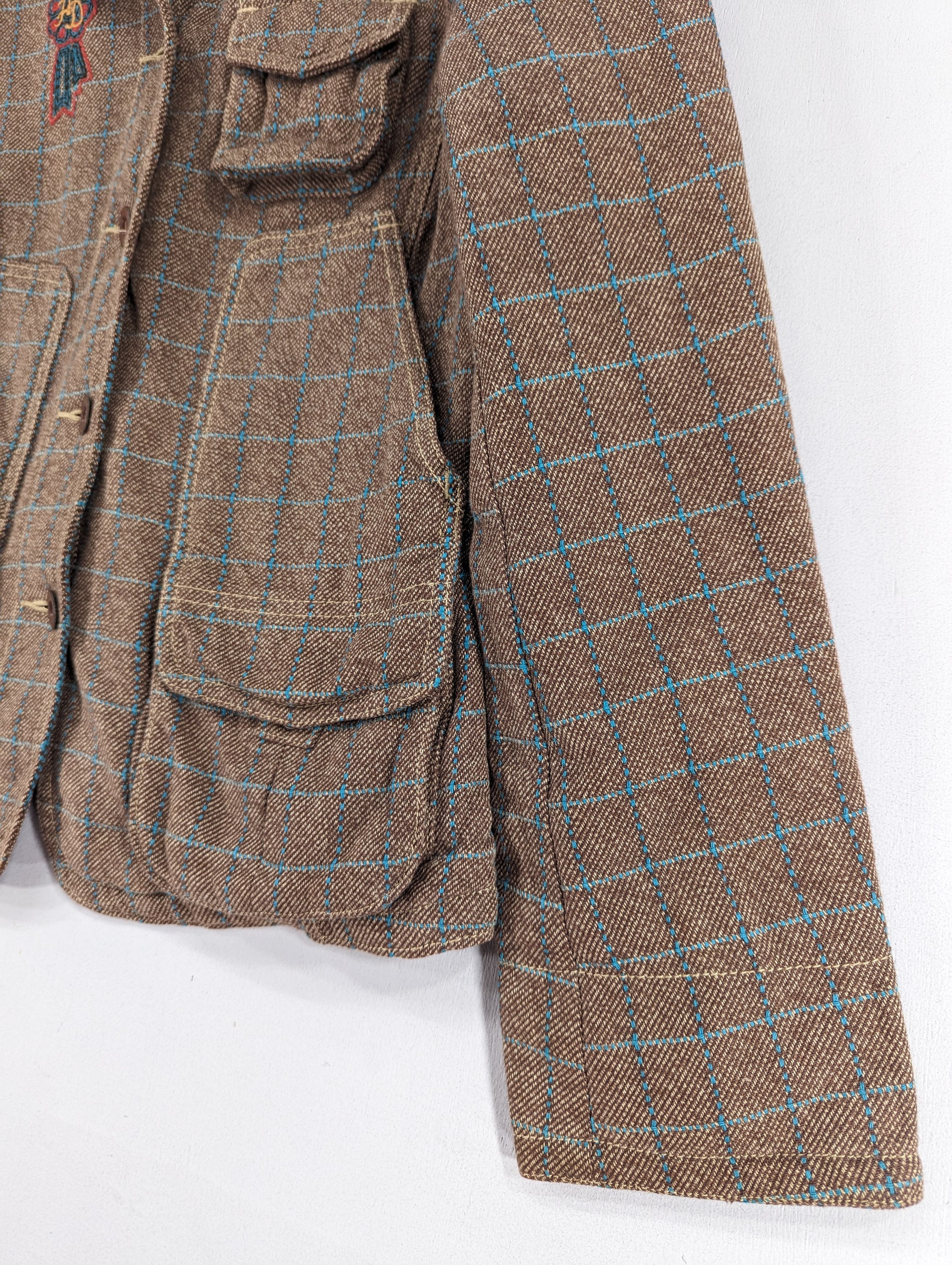 Tommy Hilfiger Tommy Hilfiger Denim Blazer Jacket Brown Size S / US 4 / IT 40 - 4 Thumbnail