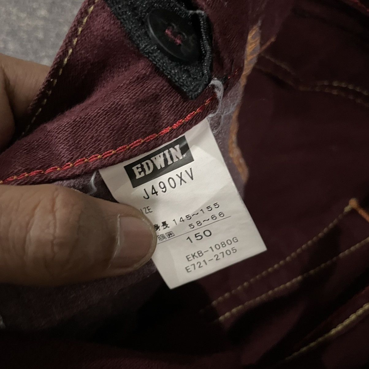 Hedi Slimane × If Six Was Nine × Le Grande Bleu (L.G.B.) 00's Edwin Reguler Jeans Size US 29 - 6 Thumbnail