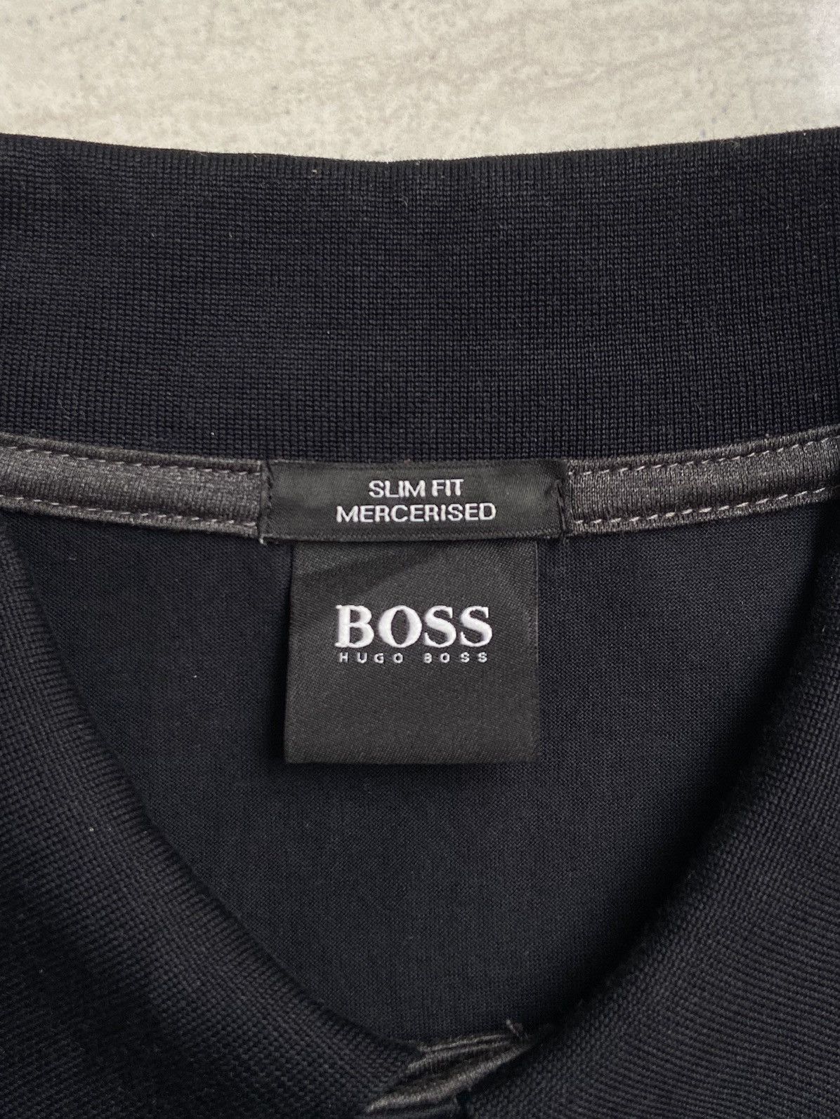 Hugo Boss HUGO BOSS Black Long T-shirt Size US S / EU 44-46 / 1 - 6 Thumbnail