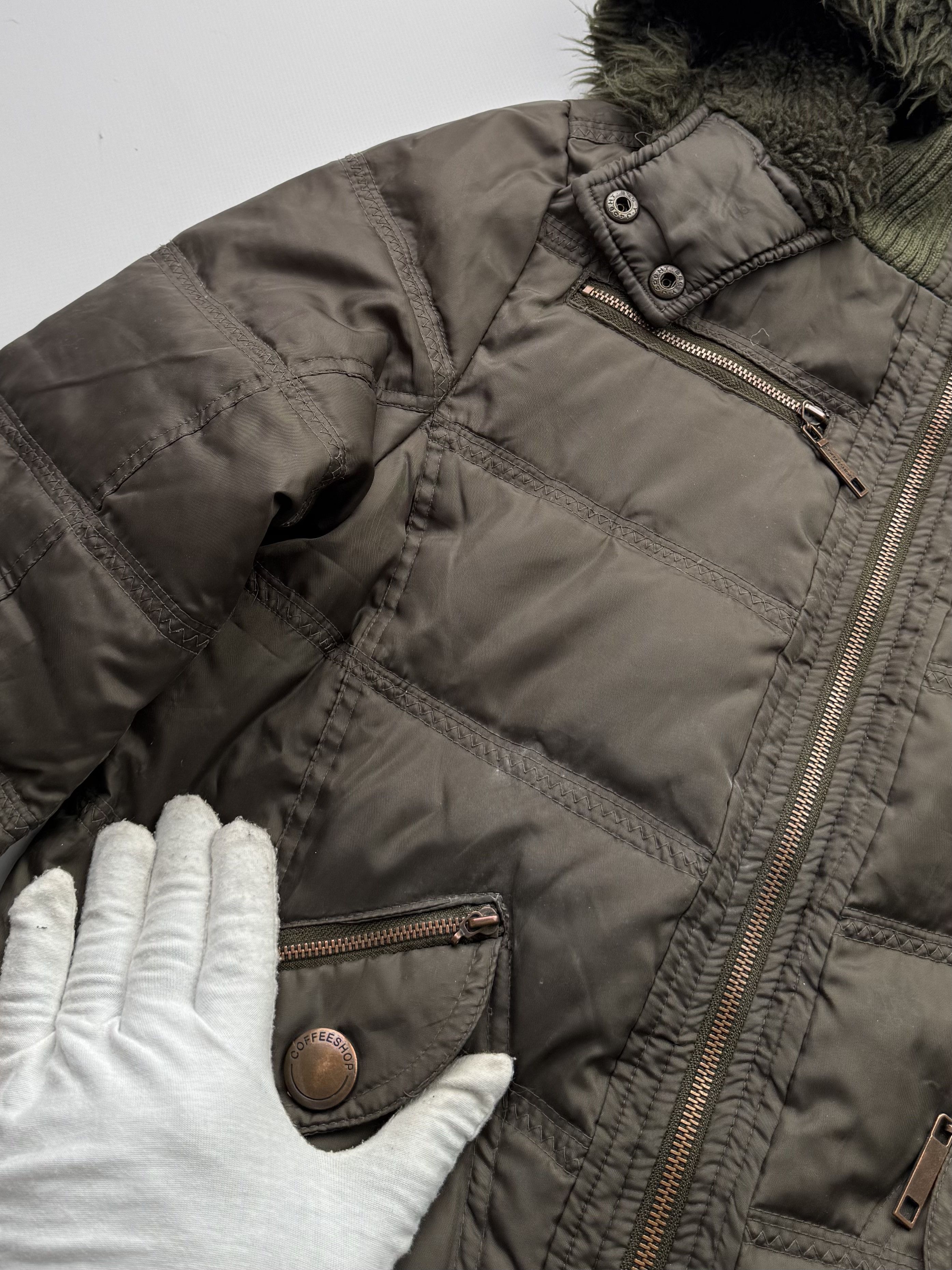 Japanese Brand Vintage Cropped Jacket With Zippers B723(V75)E2 Size M / US 6-8 / IT 42-44 - 5 Thumbnail