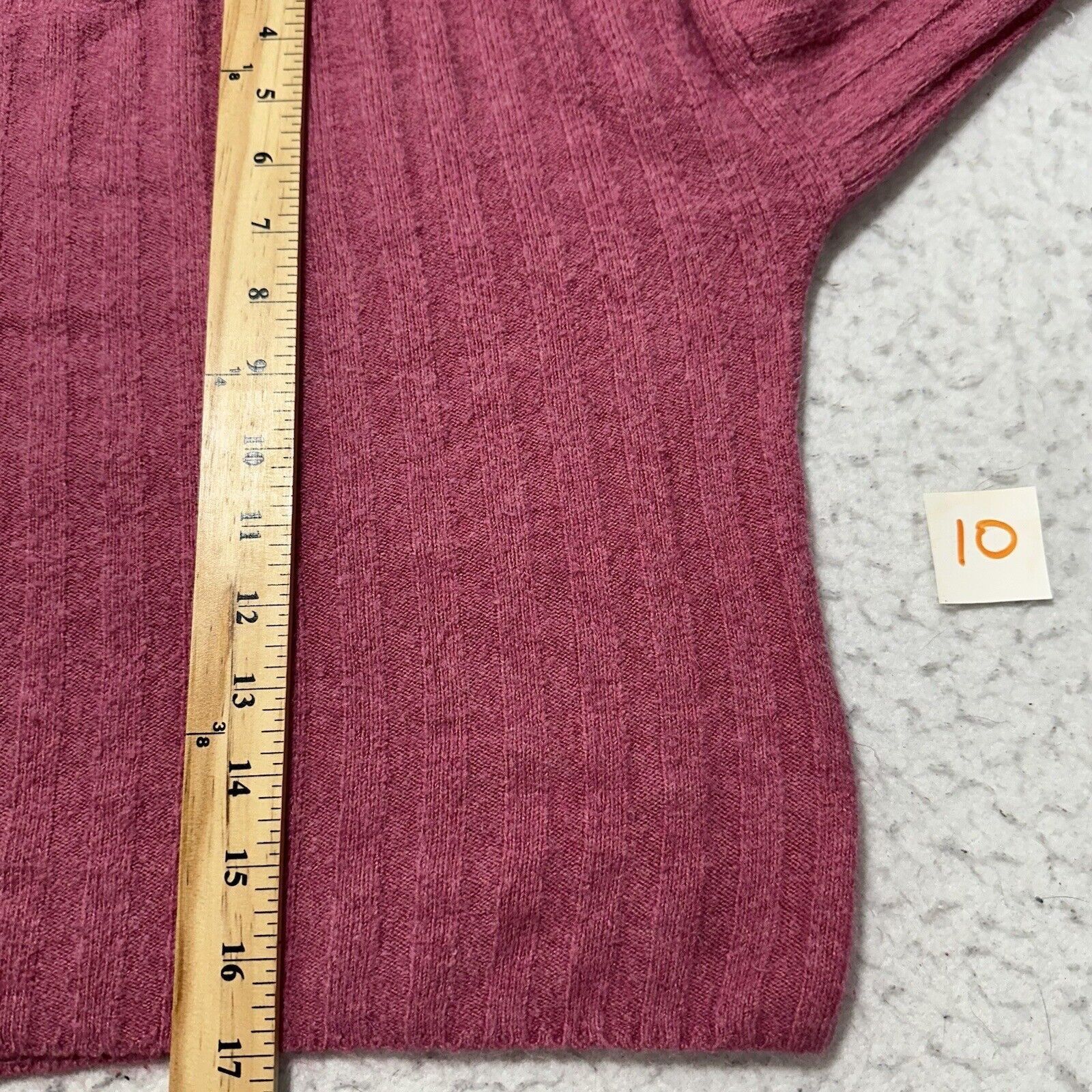 American Eagle Outfitters American Eagle XS Cropped Crewneck Sweater Pink Knit Size XS / US 0-2 / IT 36-38 - 9 Thumbnail