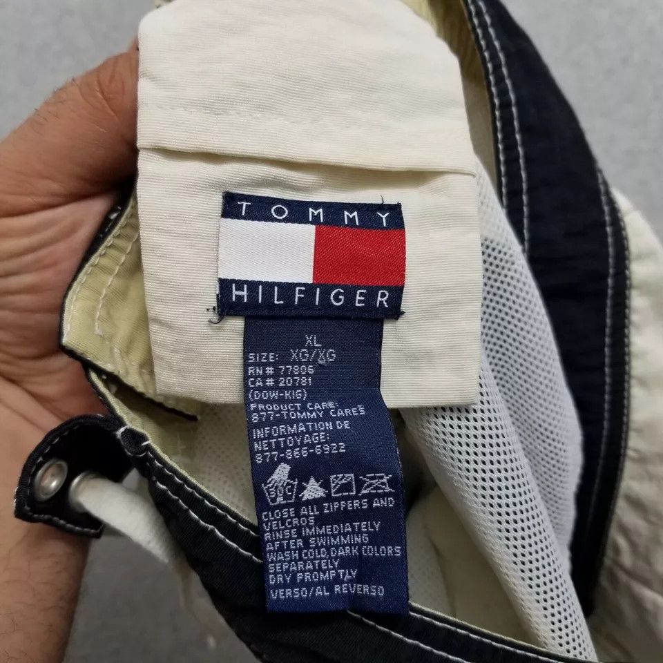 Tommy Hilfiger Tommy Hilfiger Swim Trunks Mens XL Shorts Drawstring Logo Size US 36 / EU 52 - 7 Thumbnail
