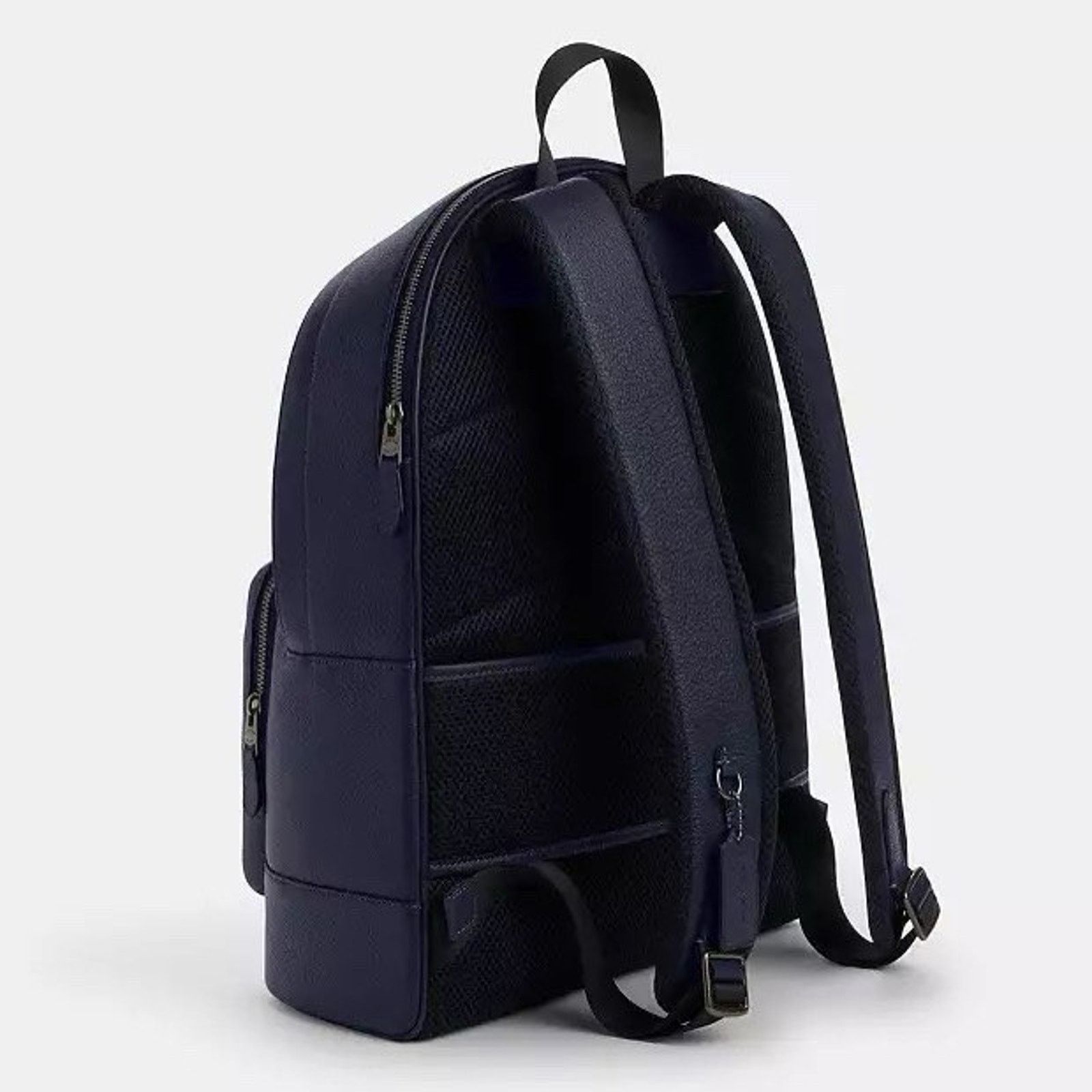 Coach NWT Coach West Backpack Varsity Stripe CBI37 Midnight Navy Size ONE SIZE - 8 Thumbnail