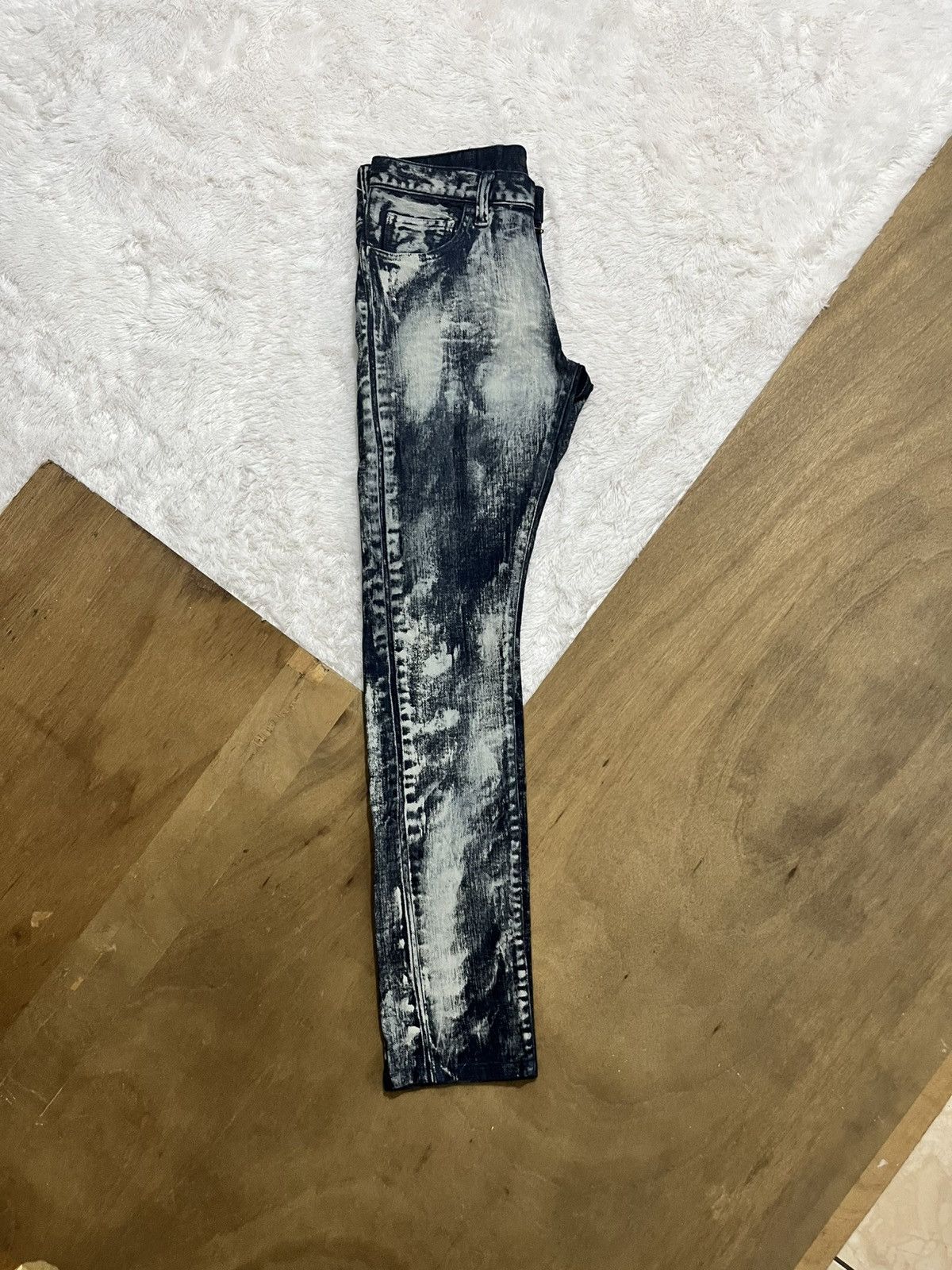 Other Johnbull Japan Acid Wash Skinny Denim Jeans Size US 31 - 7 Thumbnail
