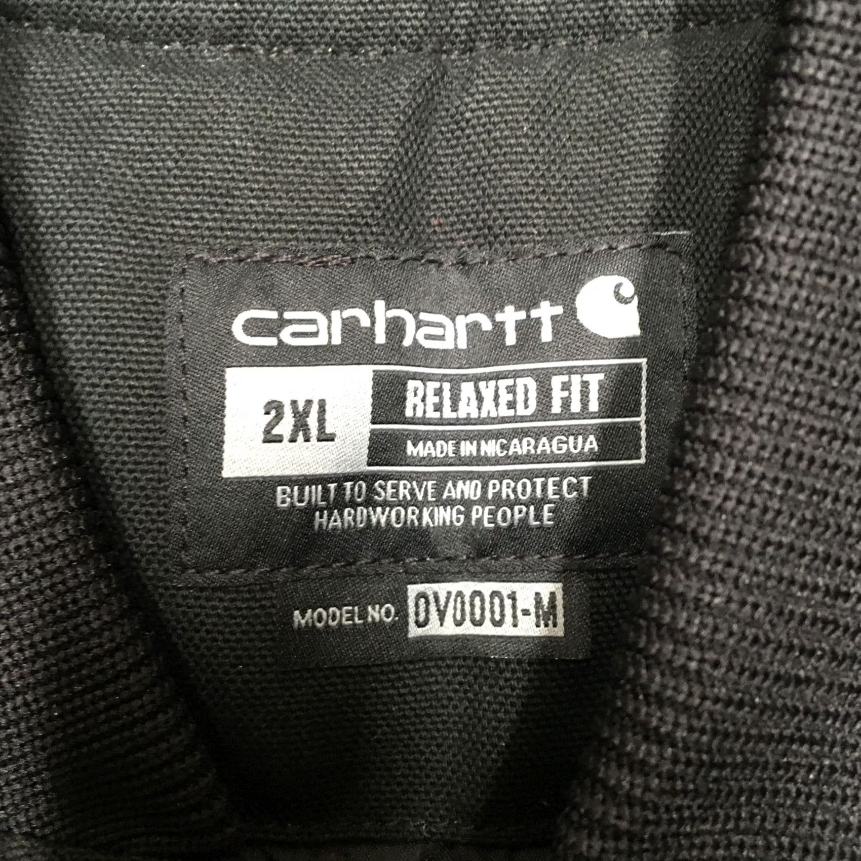 Carhartt Carhartt Vest Mens 2XL Black Duck Arctic Quilt Lined Relaxed Fit Workwear V01 Duck Vest Mens 2XL Black Quilt Lined V01 Size US XXL / EU 58 / 5 - 4 Thumbnail