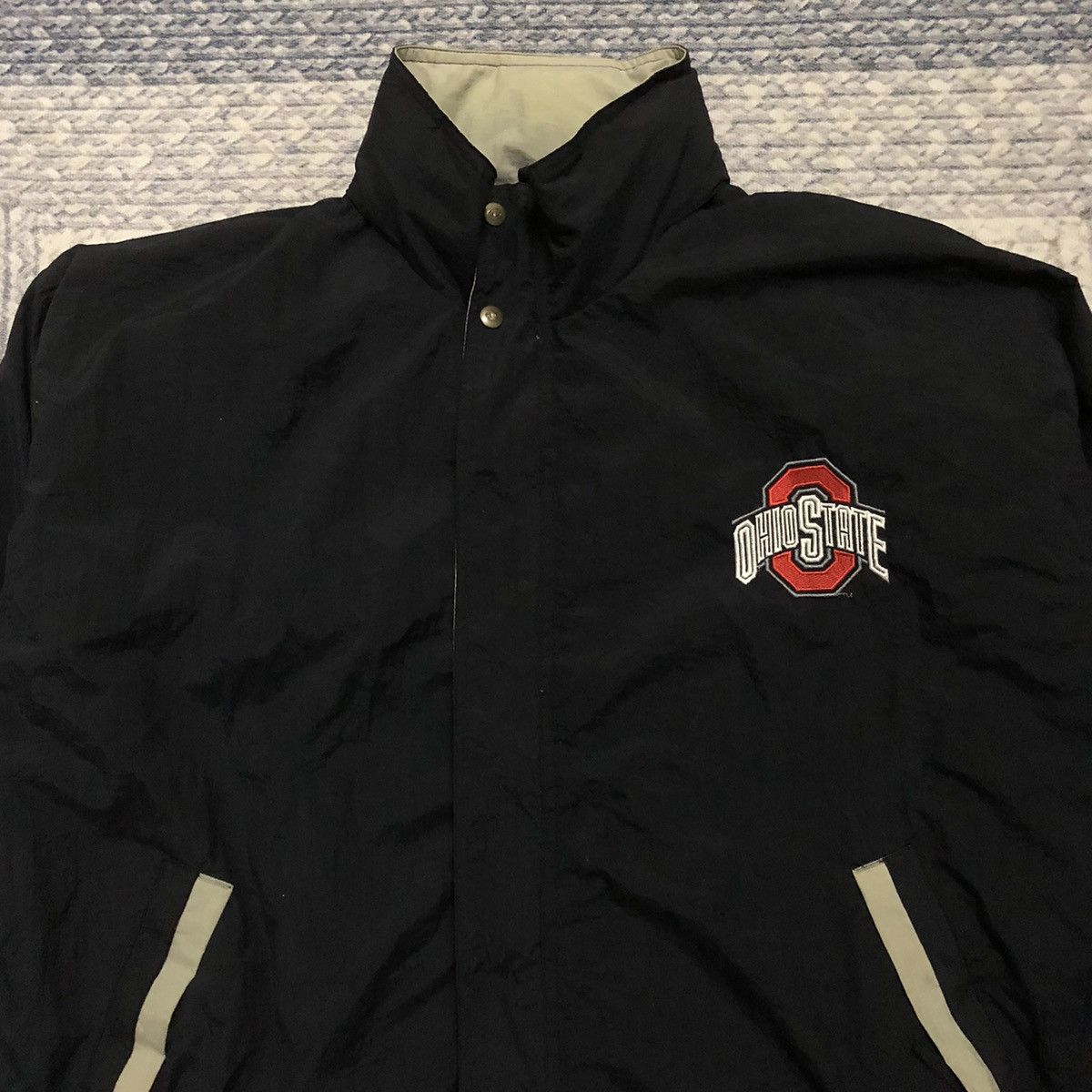 Champion × Vintage Rare Vintage Champion X Ohio State Buckeyes Football Jacket Size US XXL / EU 58 / 5 - 2 Thumbnail